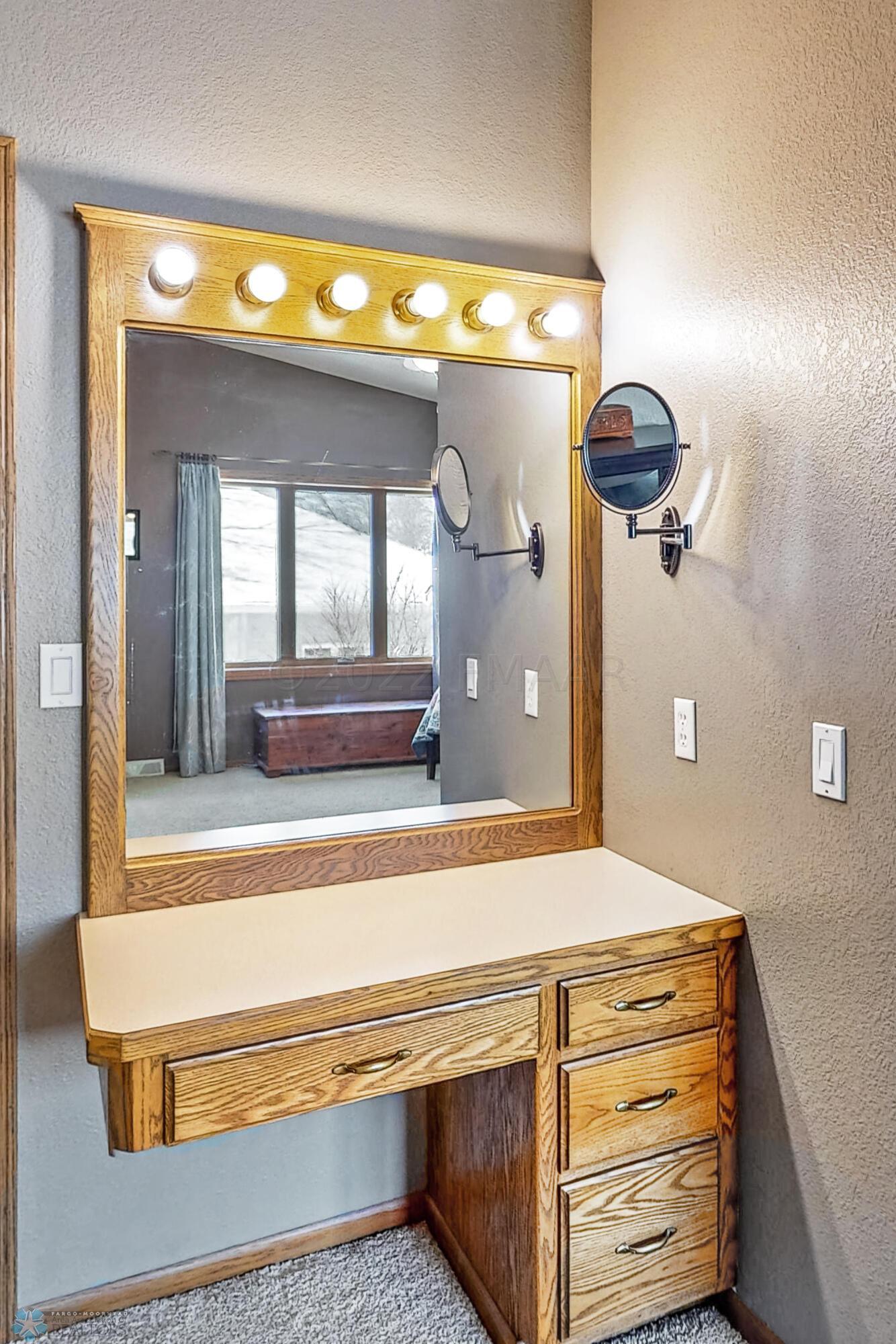 Makeup area