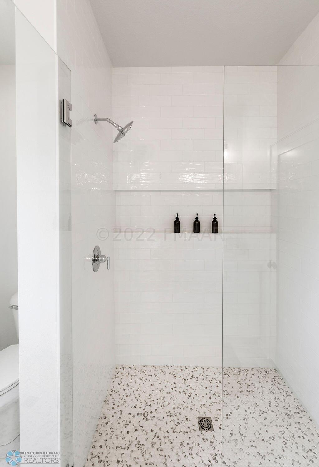 Tile shower