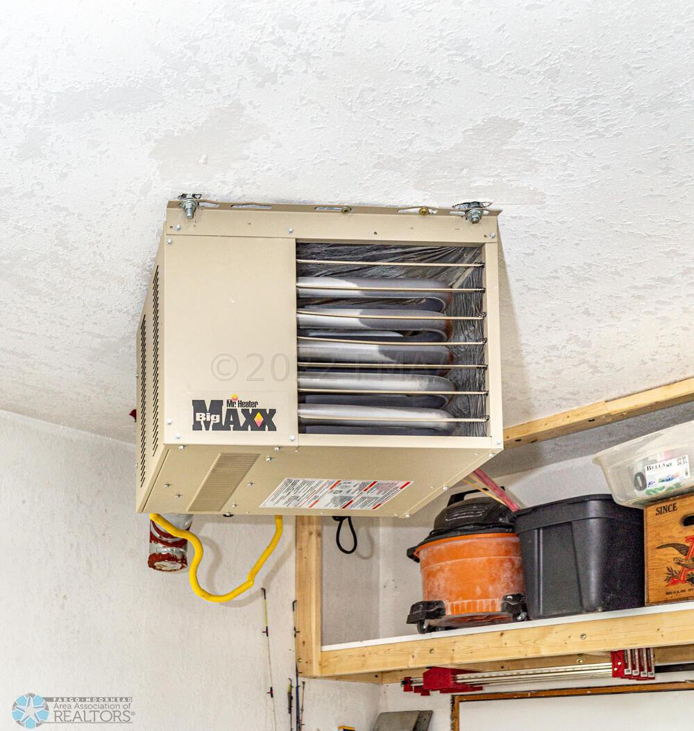 Gas Heater in Garage