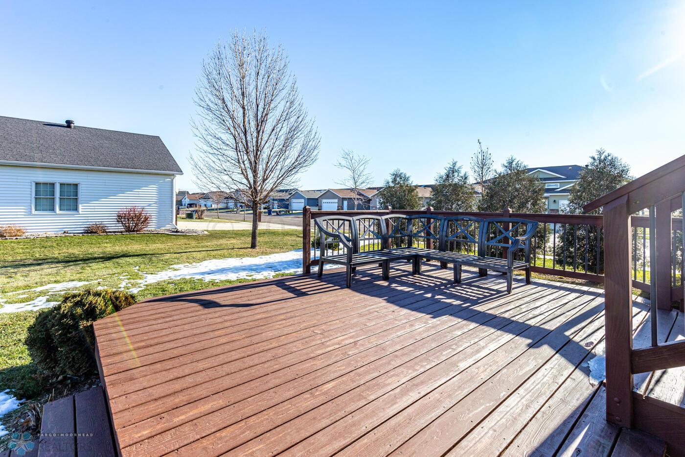 Large 2 tiered Deck