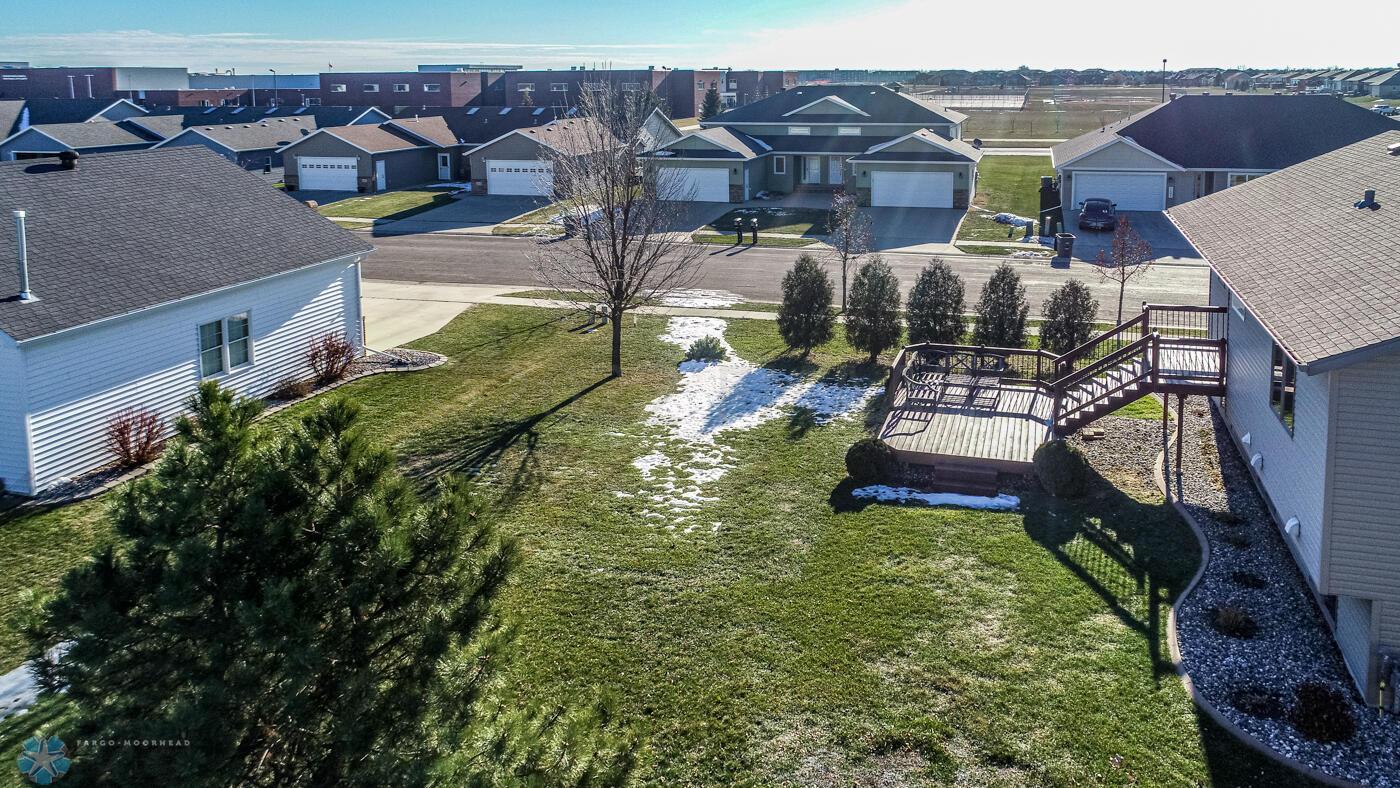 Aerial View of Backyard