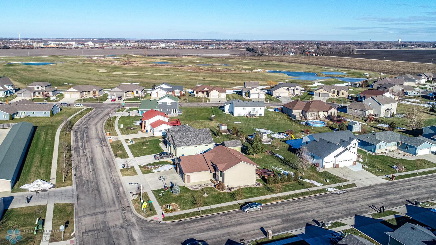 Aerial View to Meadows Golf Course