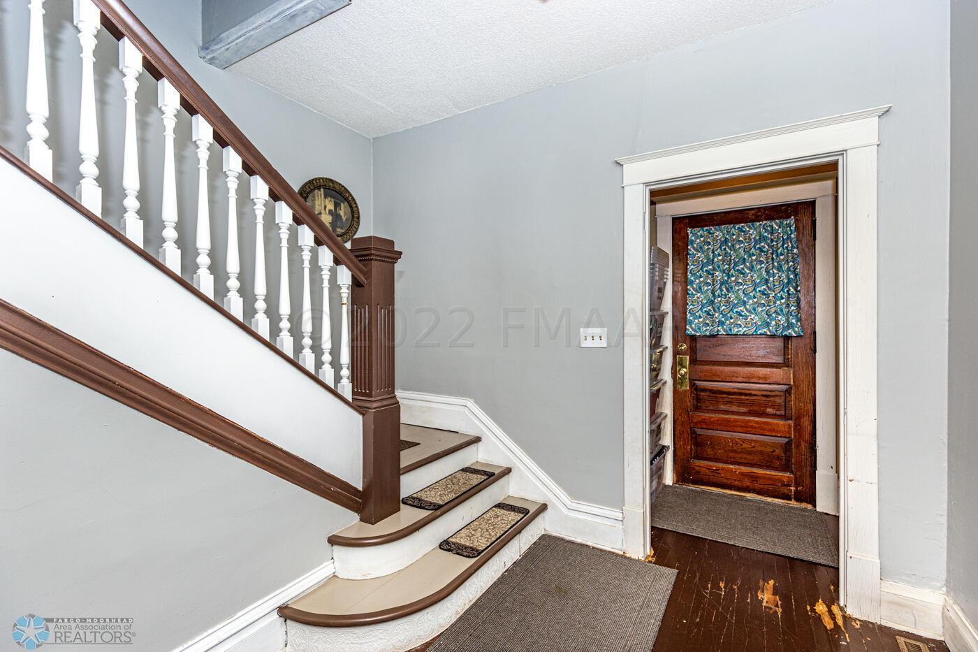 Entry and stairs