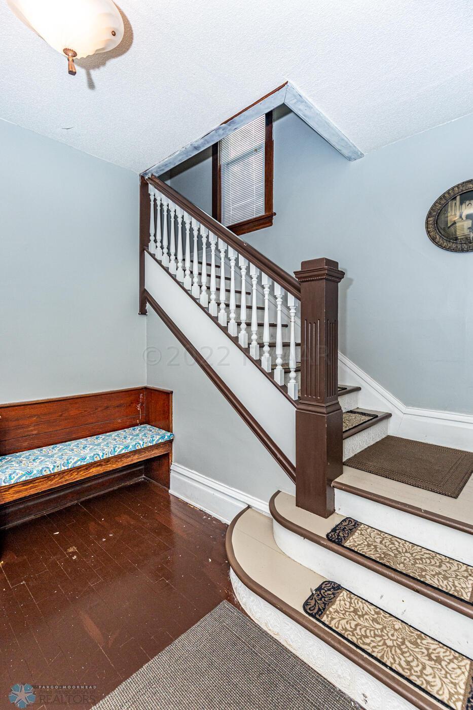 Stairs and entry