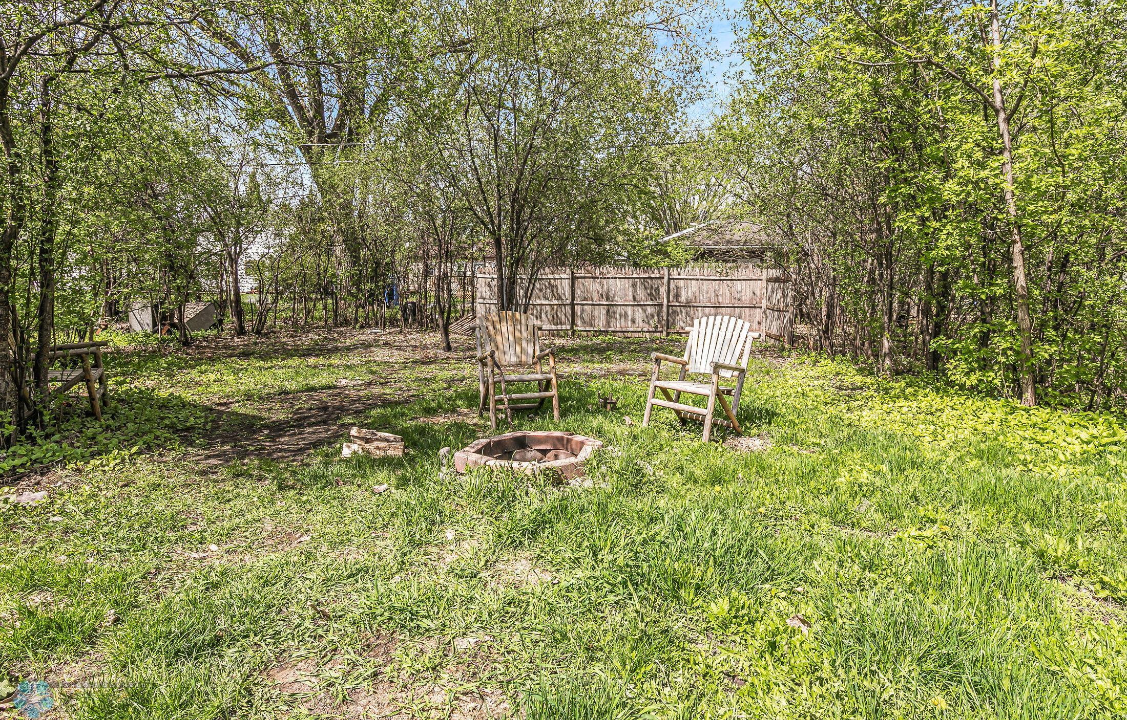 Tree-Lined BackYard