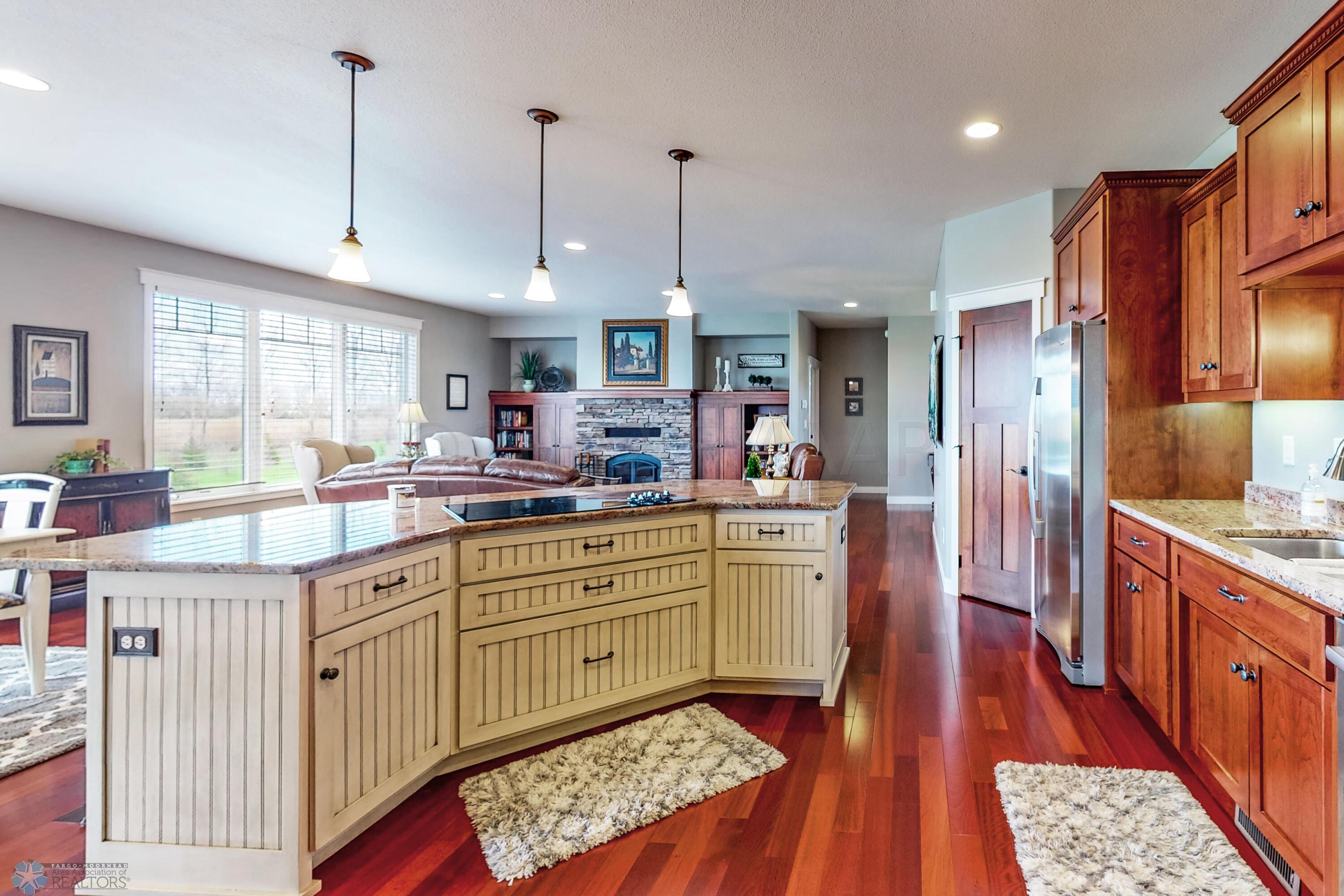 Open to living area