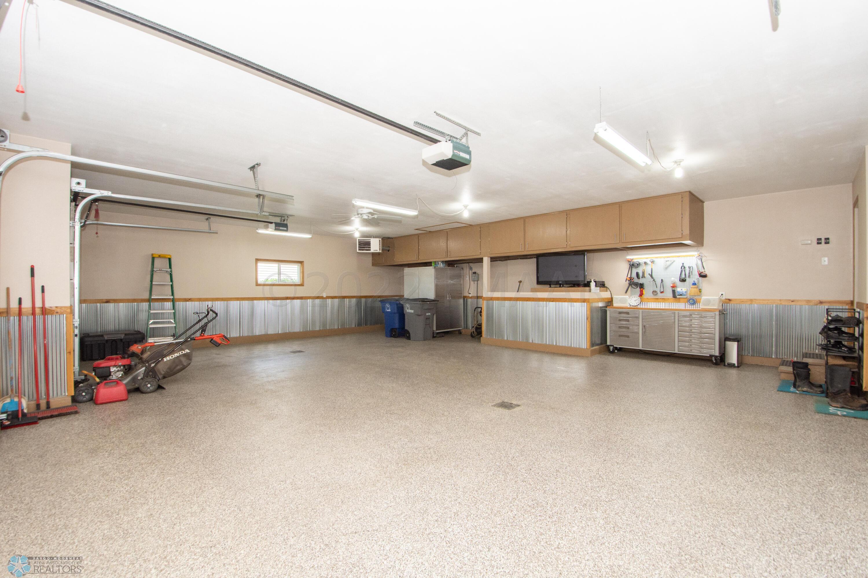 Finished Garage