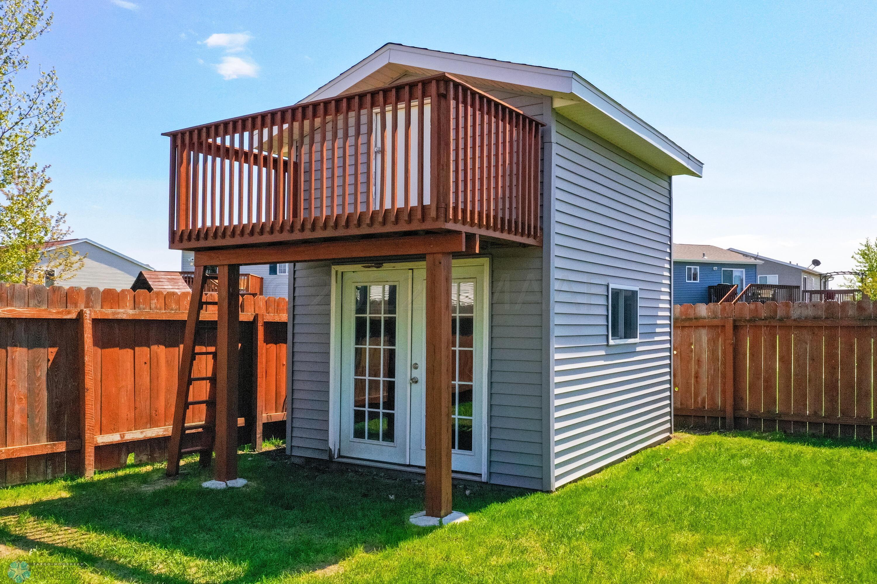 2 Story storage/play shed