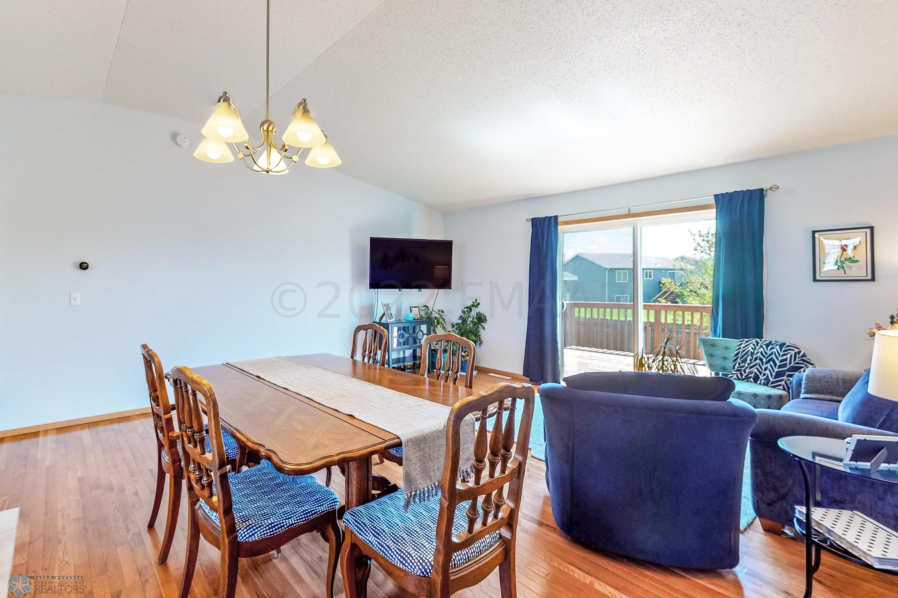 Dining and Living rooms