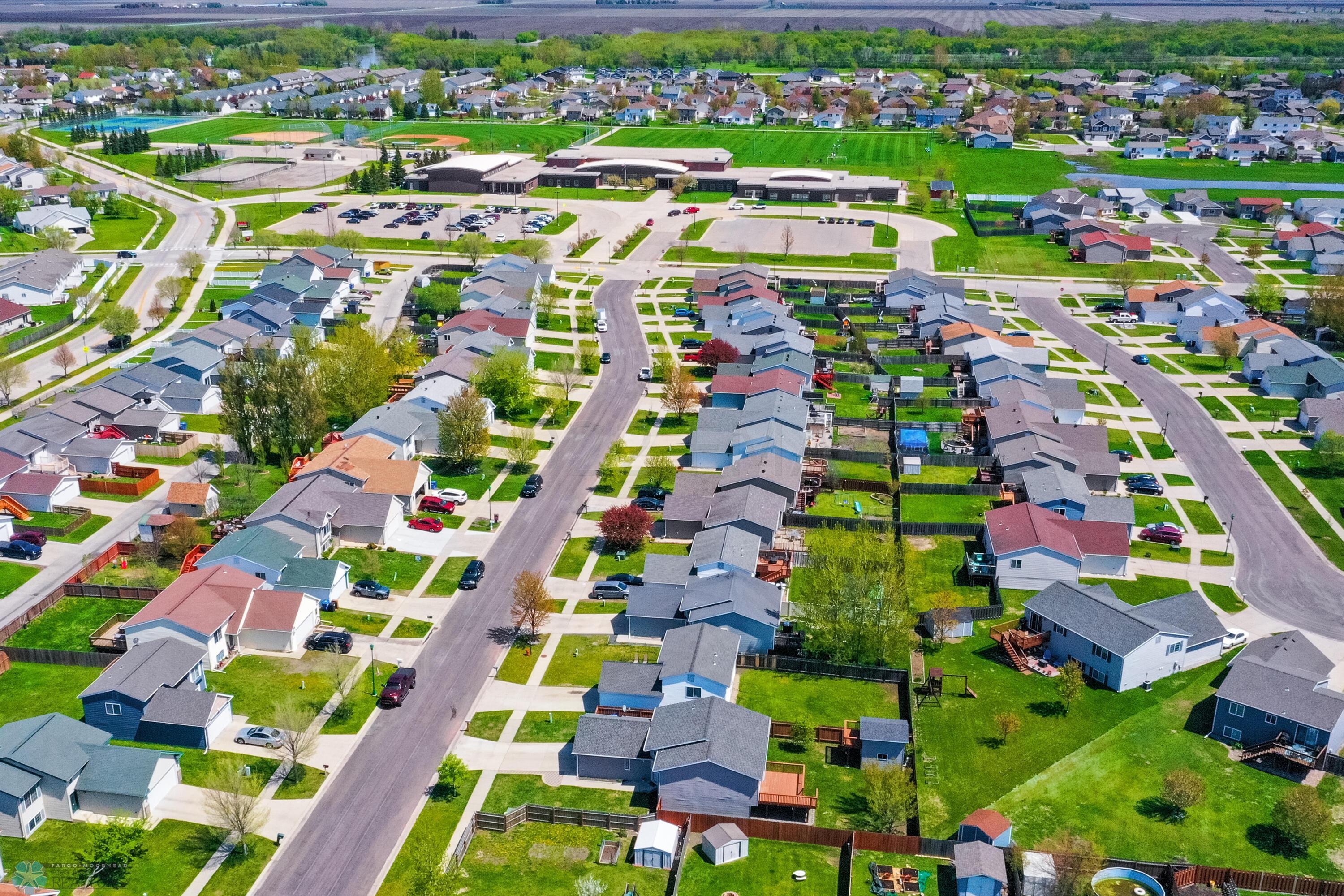 Neighborhood looking east of the Home