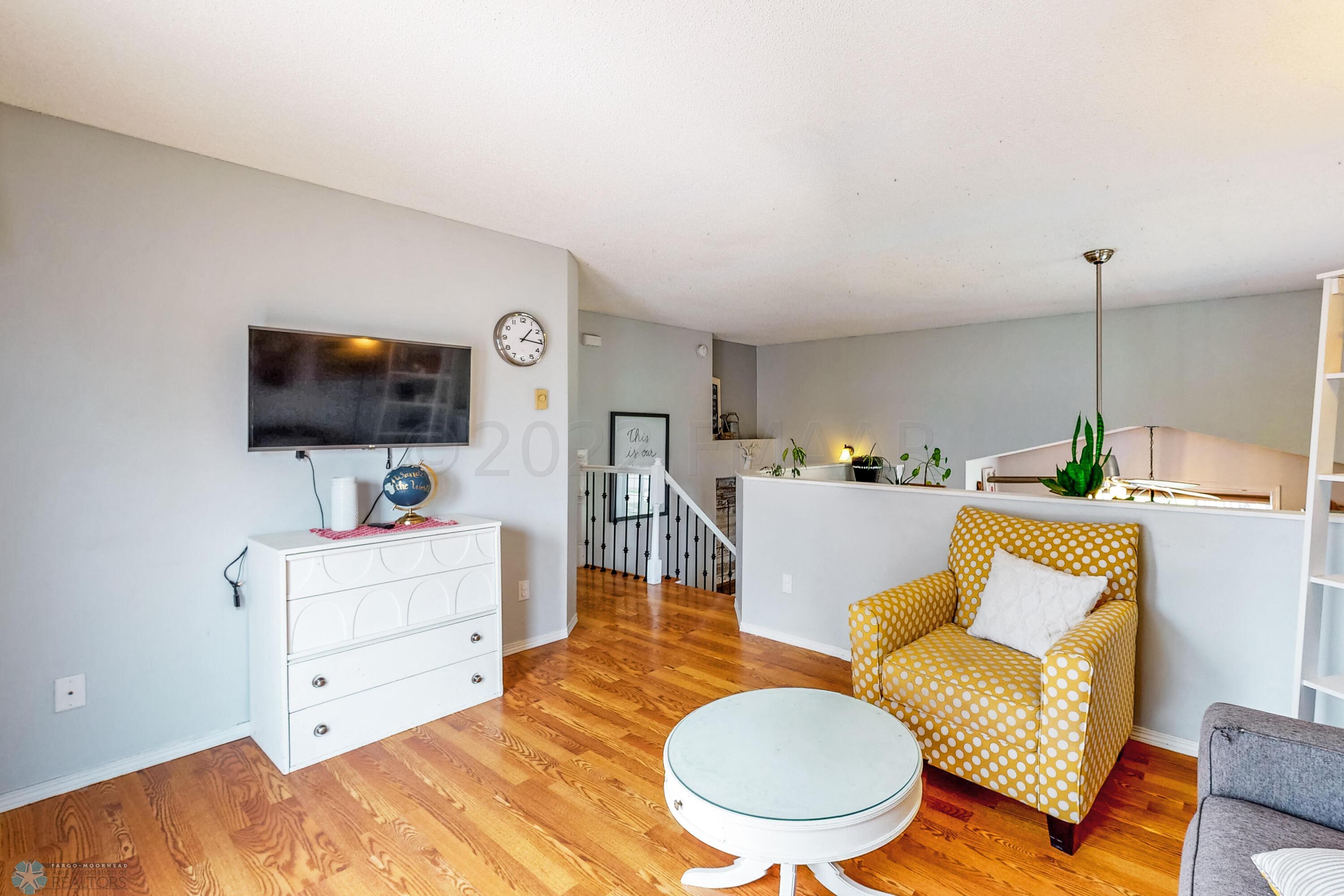Upper level living room