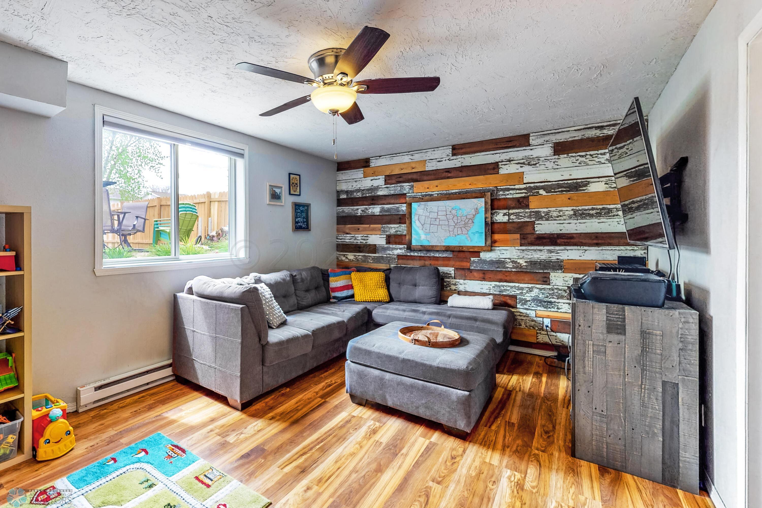 Lower level family room