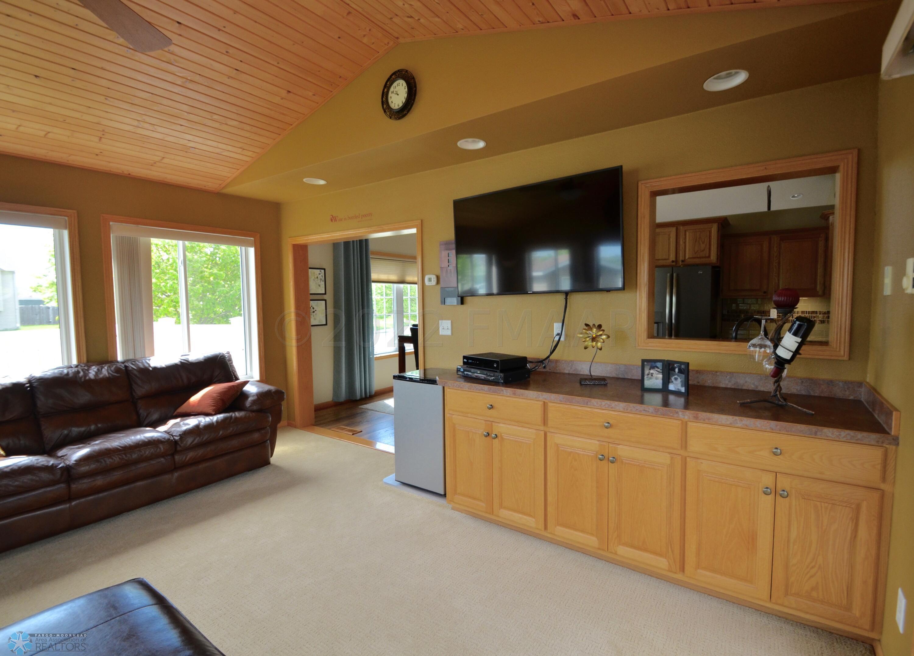 Built in Family Room
