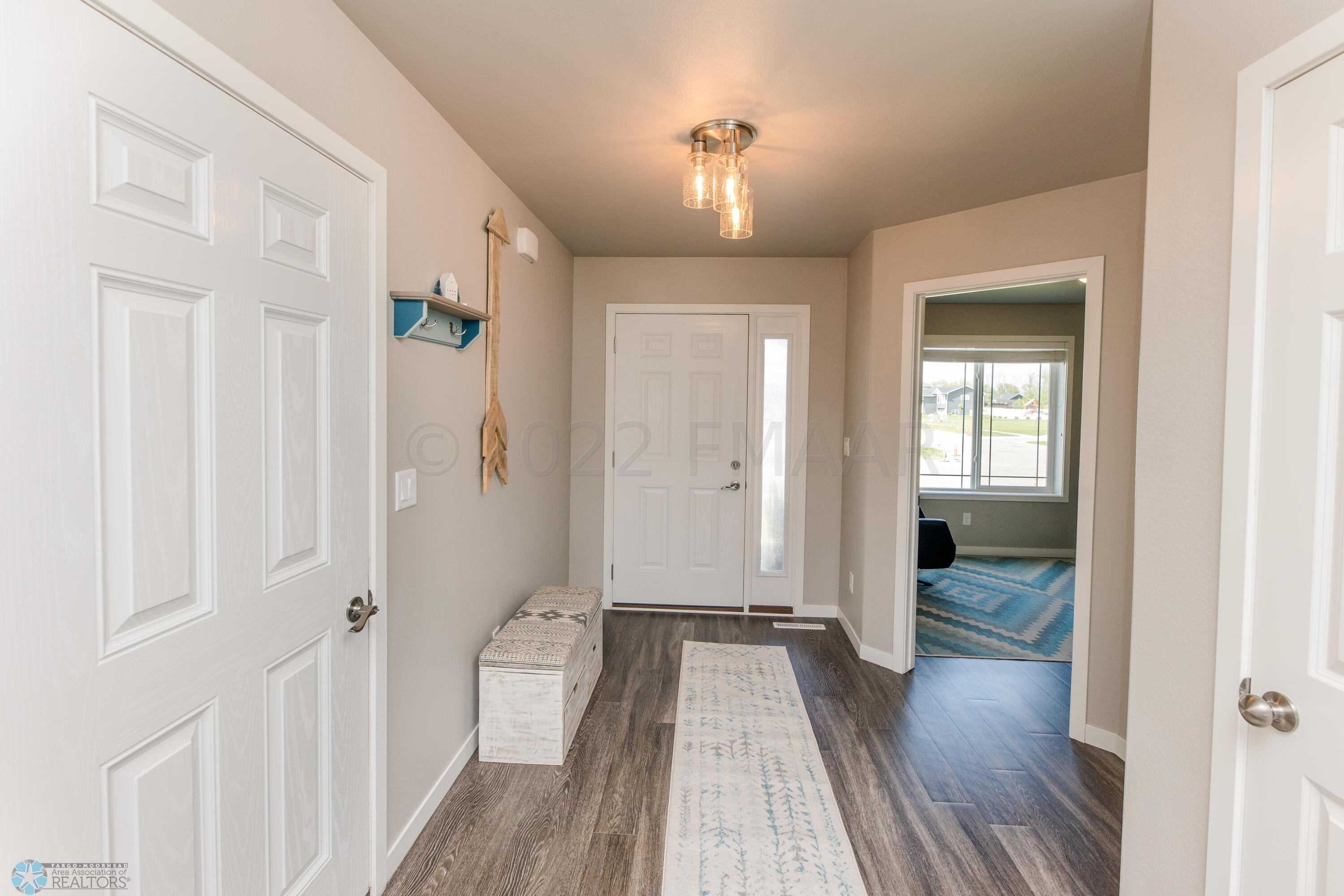 Looking back to entry area