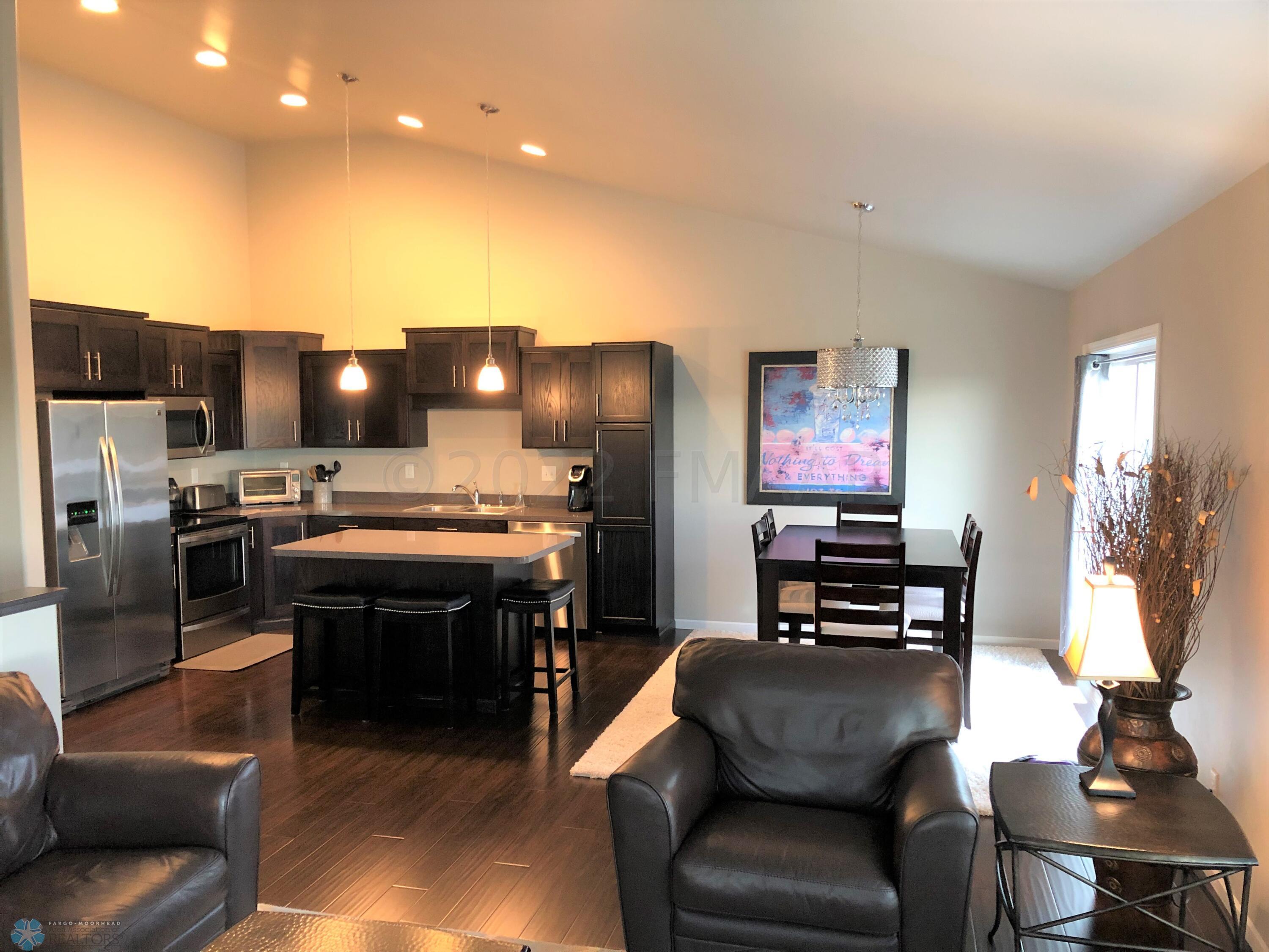 Living, Kitchen, Dining