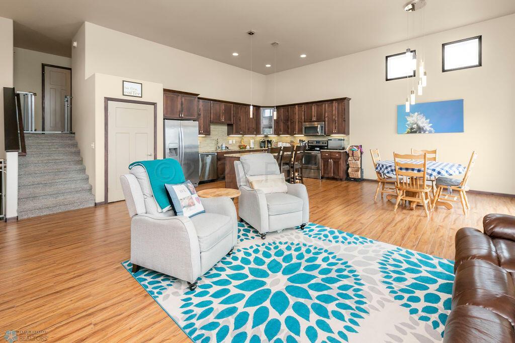 LR View to Kitchen & Dining