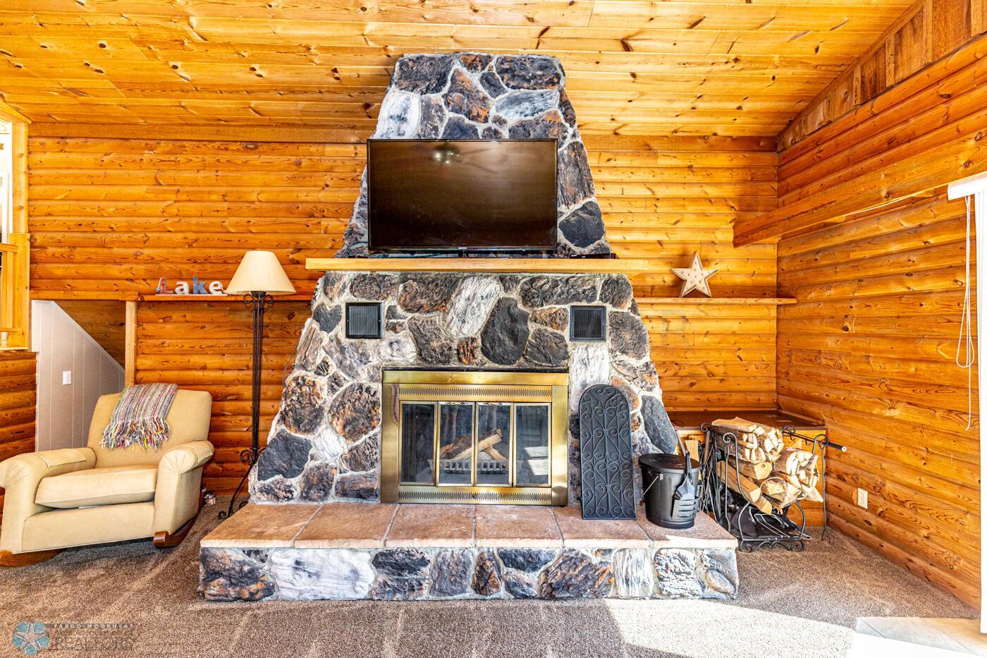 Wood Fireplace