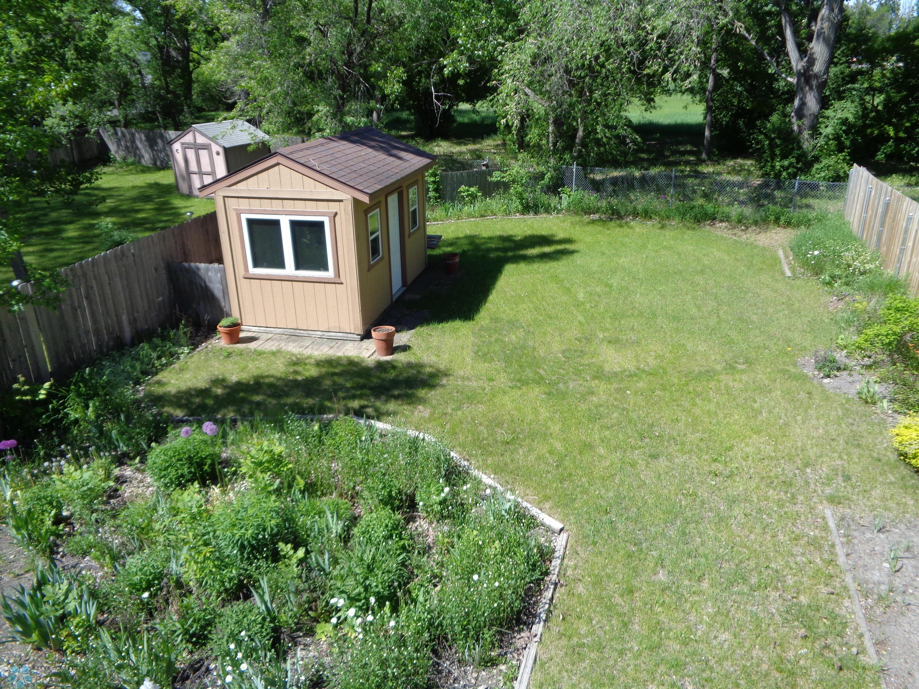 Backyard View from Deck