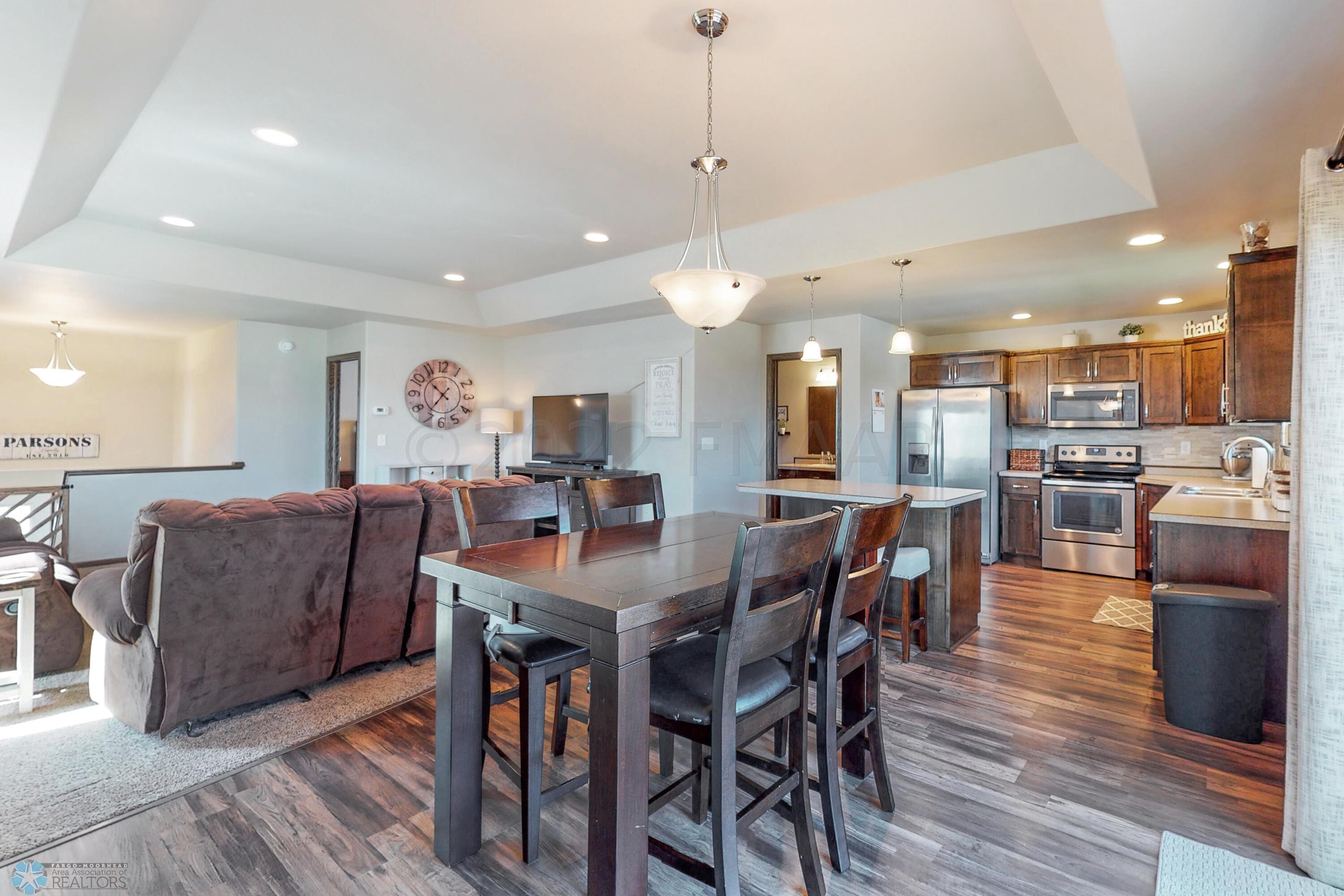 View of open floor plan from Dining Area