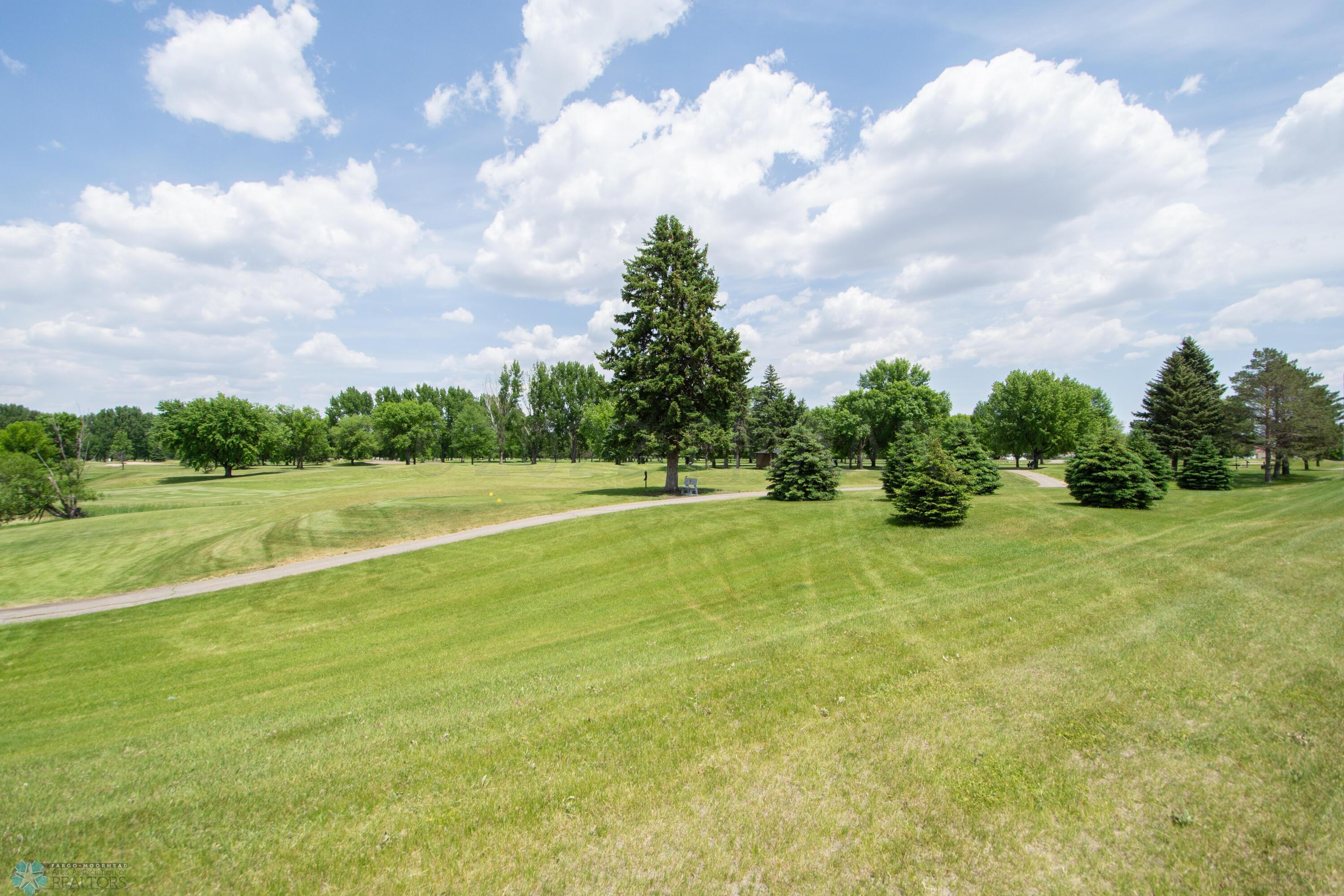 backyard-golf course view