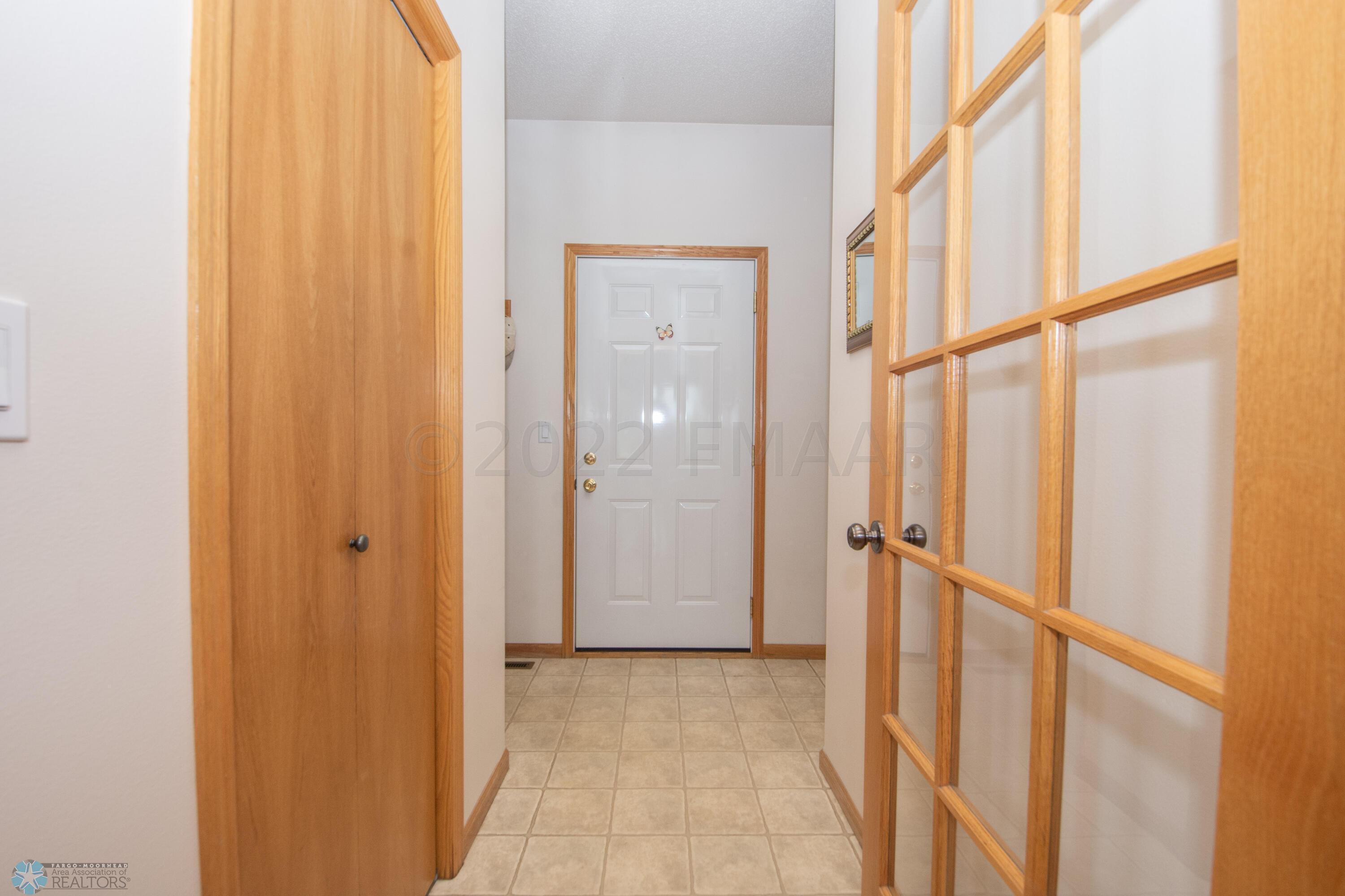 Hallway t olaundry/mudroom