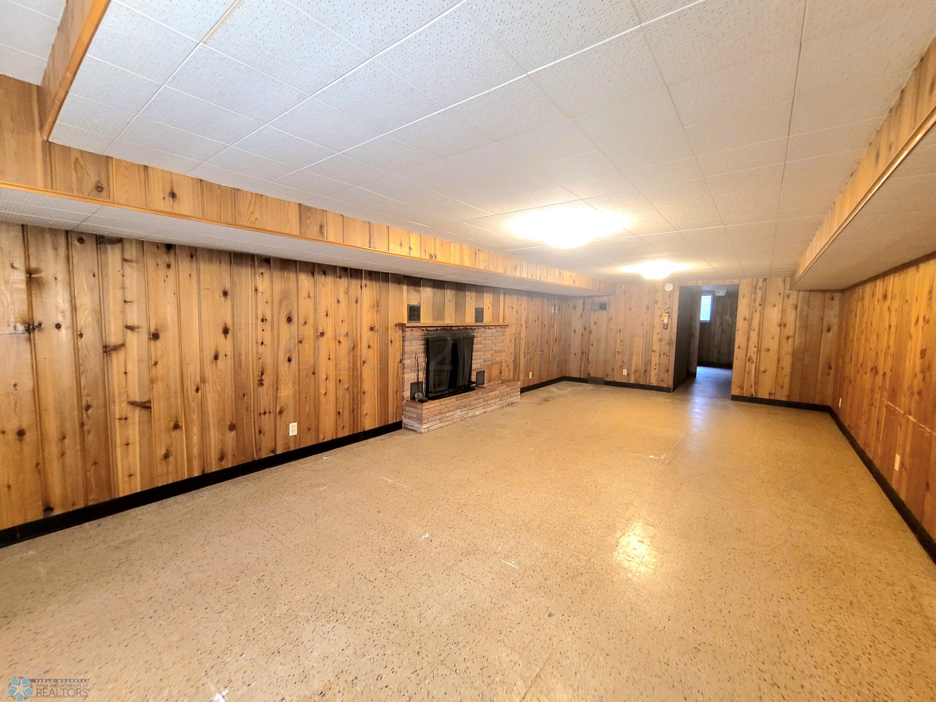 Basement family room