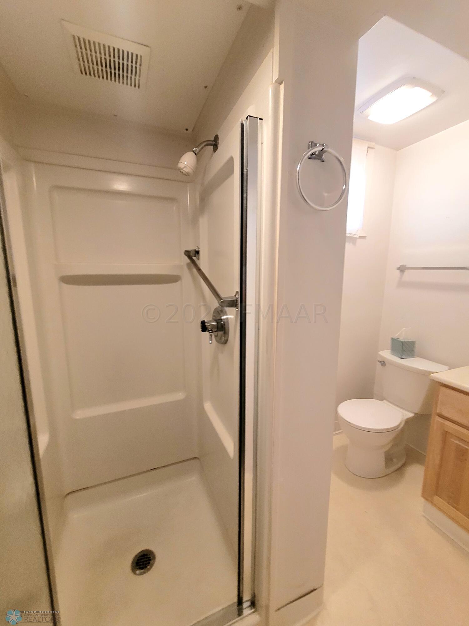 Basement bathroom