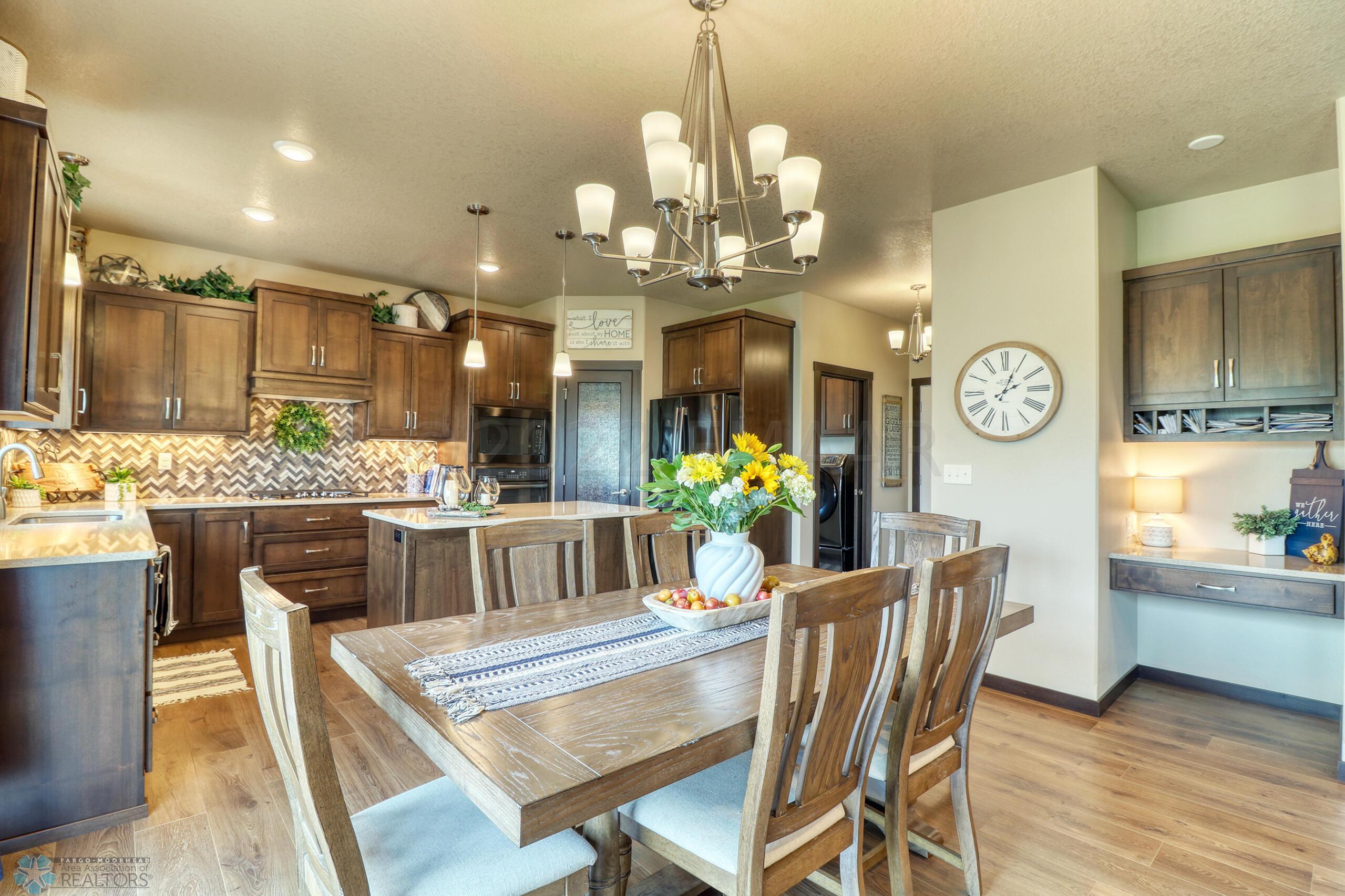 Dining Room with Desk Area