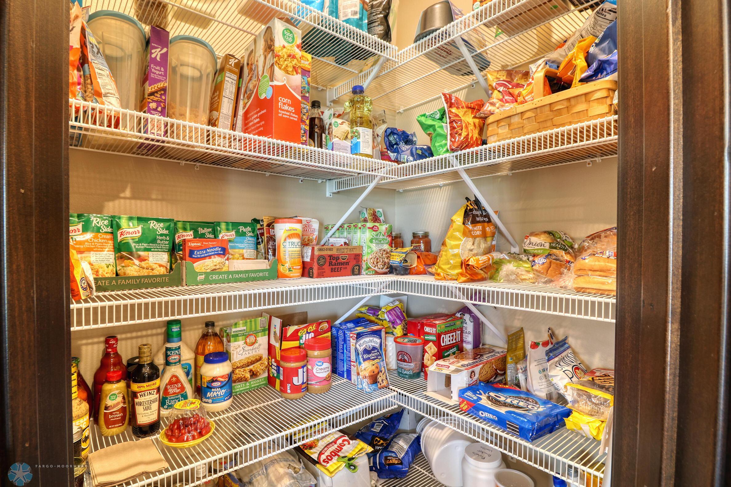 Walk-In Kitchen Pantry