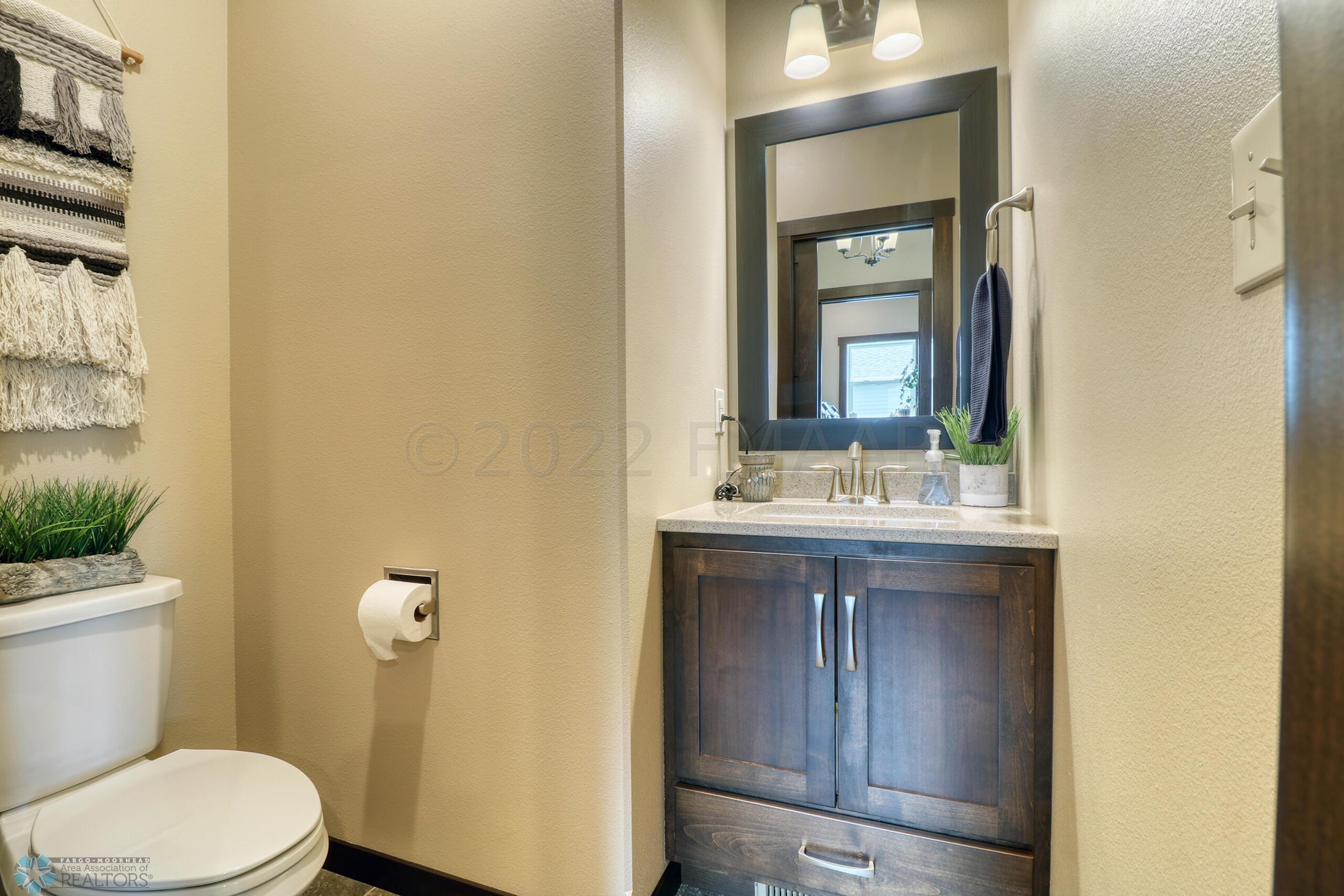 Powder Bath off Mudroom