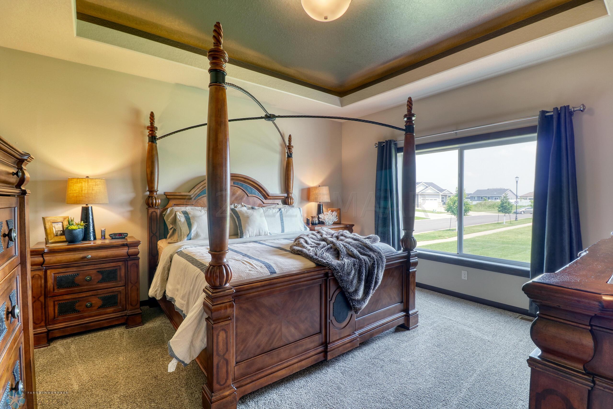 Master Bedroom with High Ceilings!
