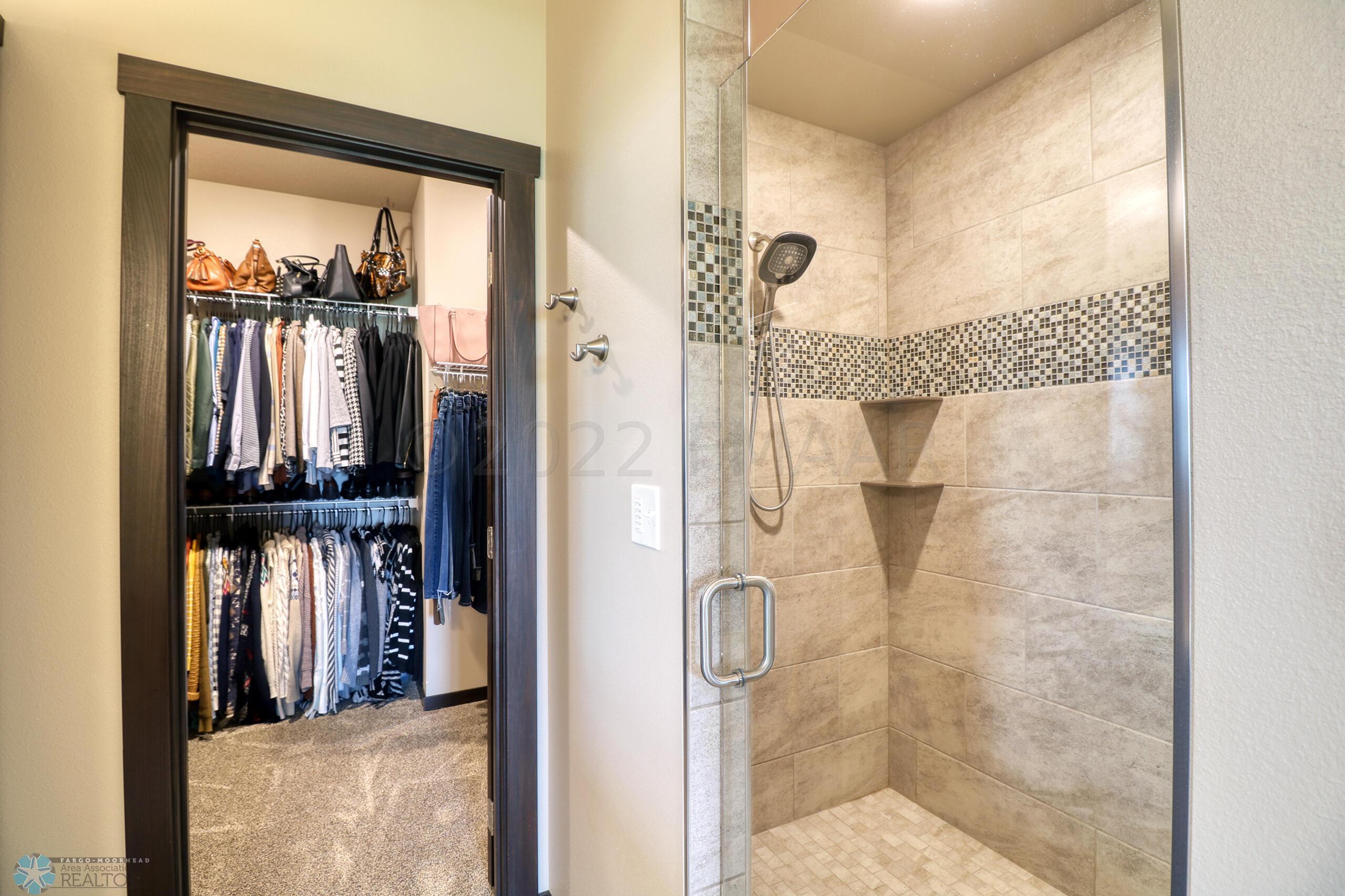 Custom Tiled Walk-In Shower