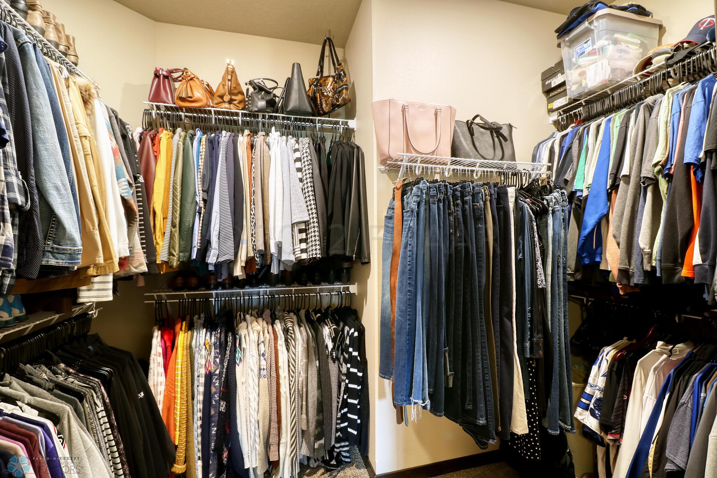 Spacious Master Closet