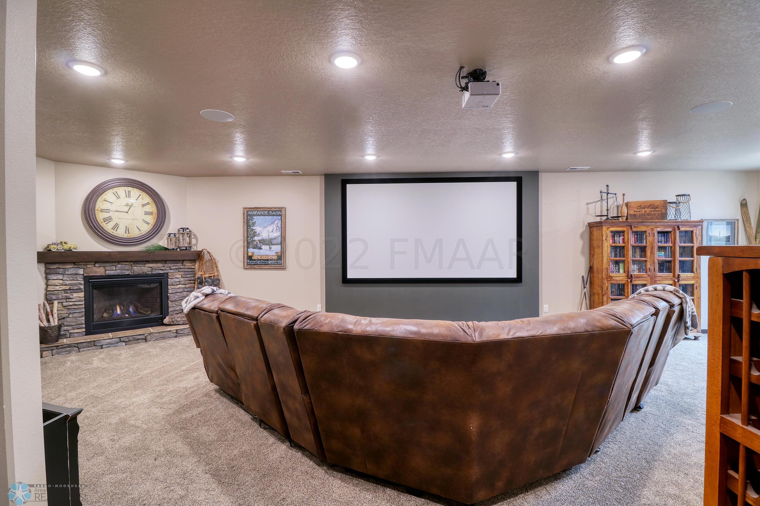 Large Family Room with Fireplace!