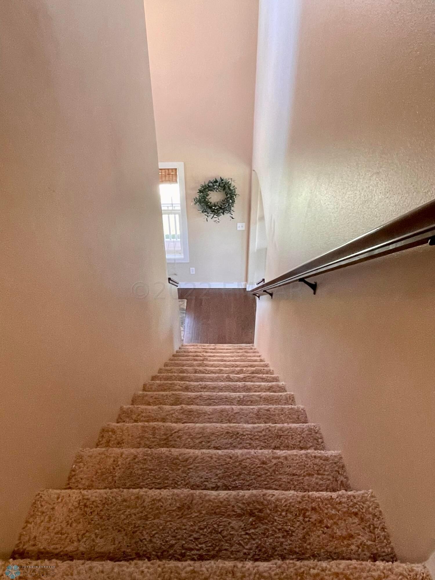 Stairs to second floor