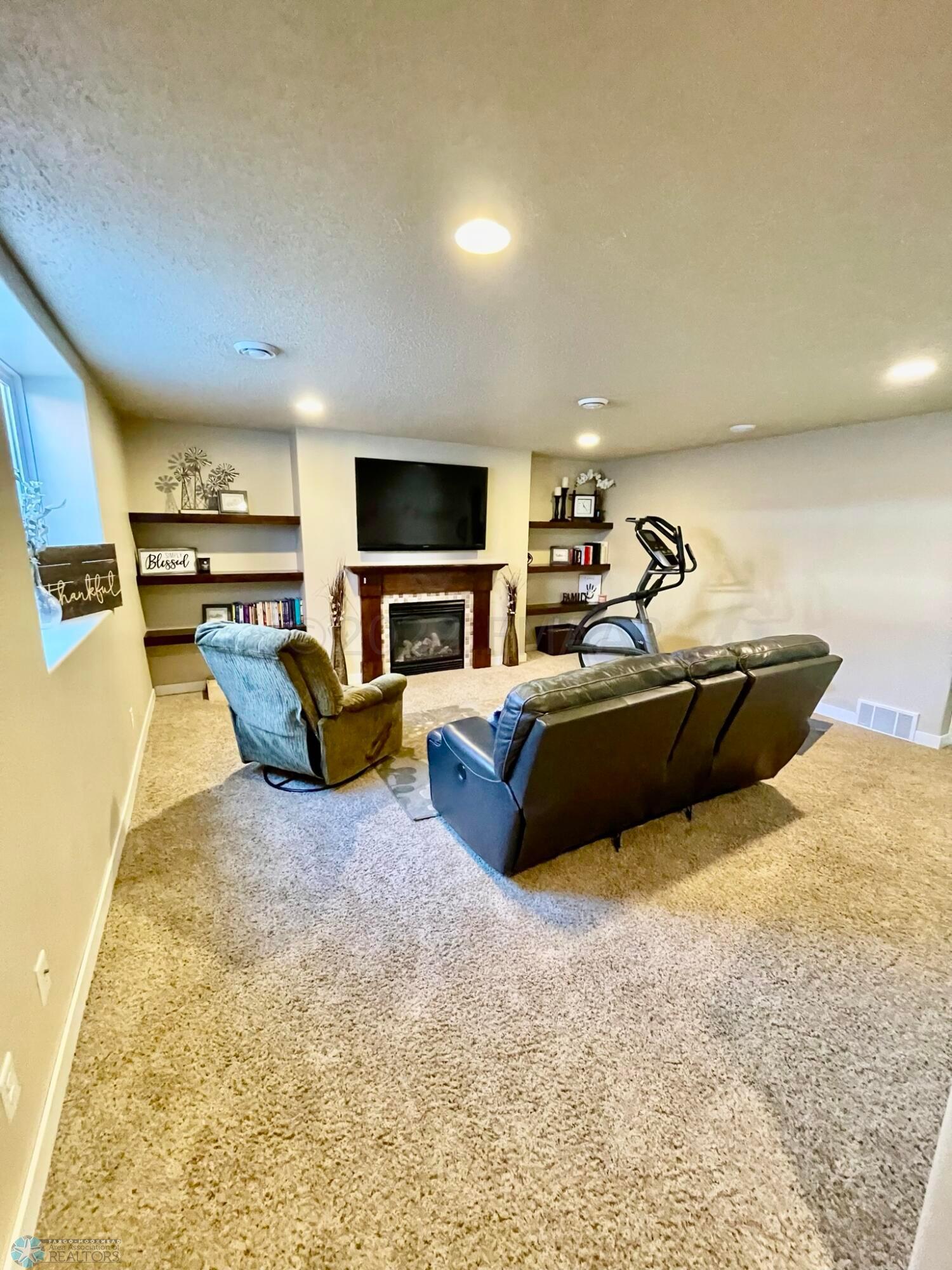 Basement living space