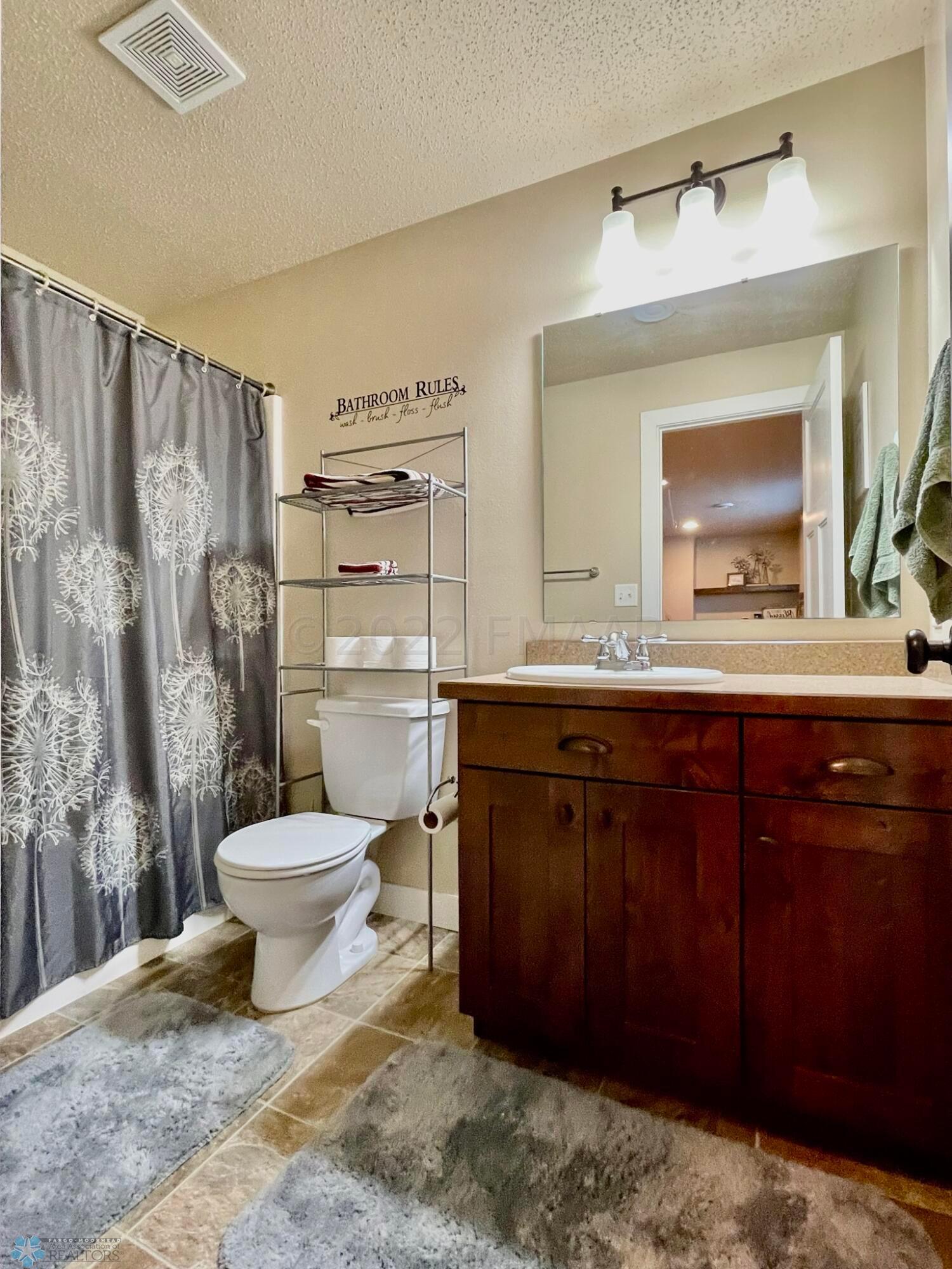 Basement bath.