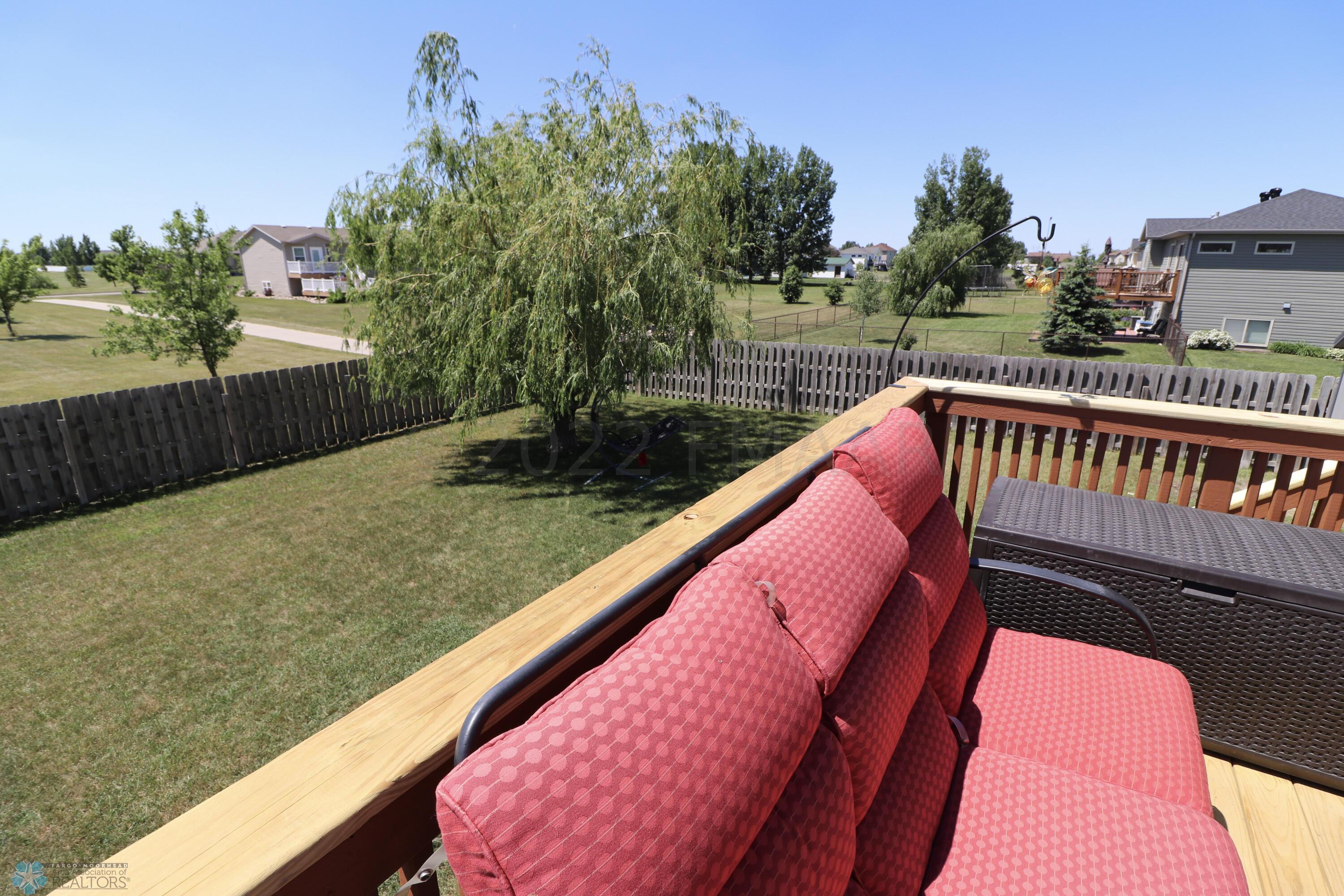View from deck