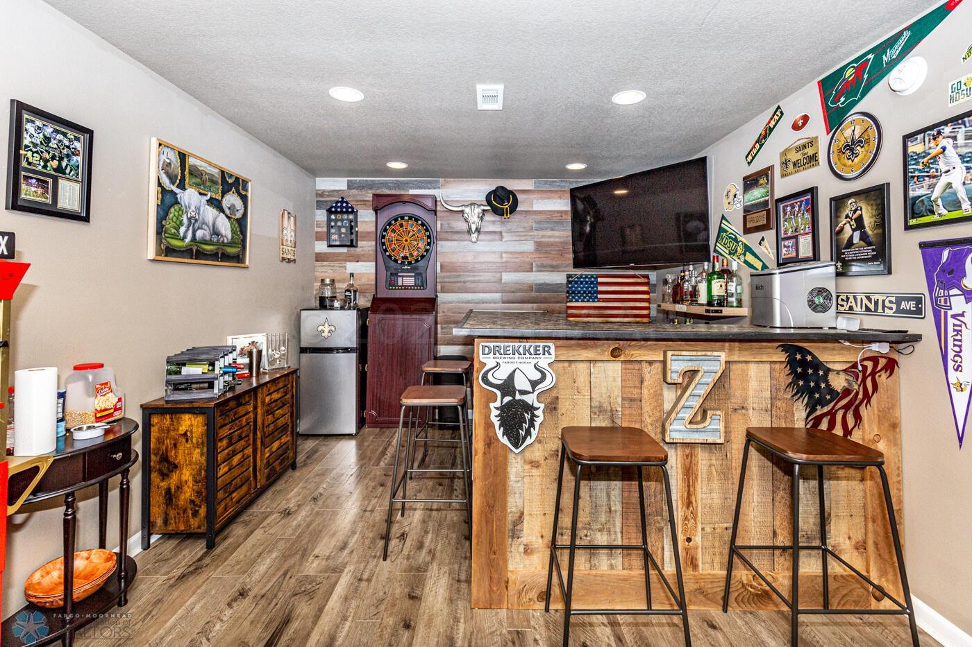 Basement Bar Area