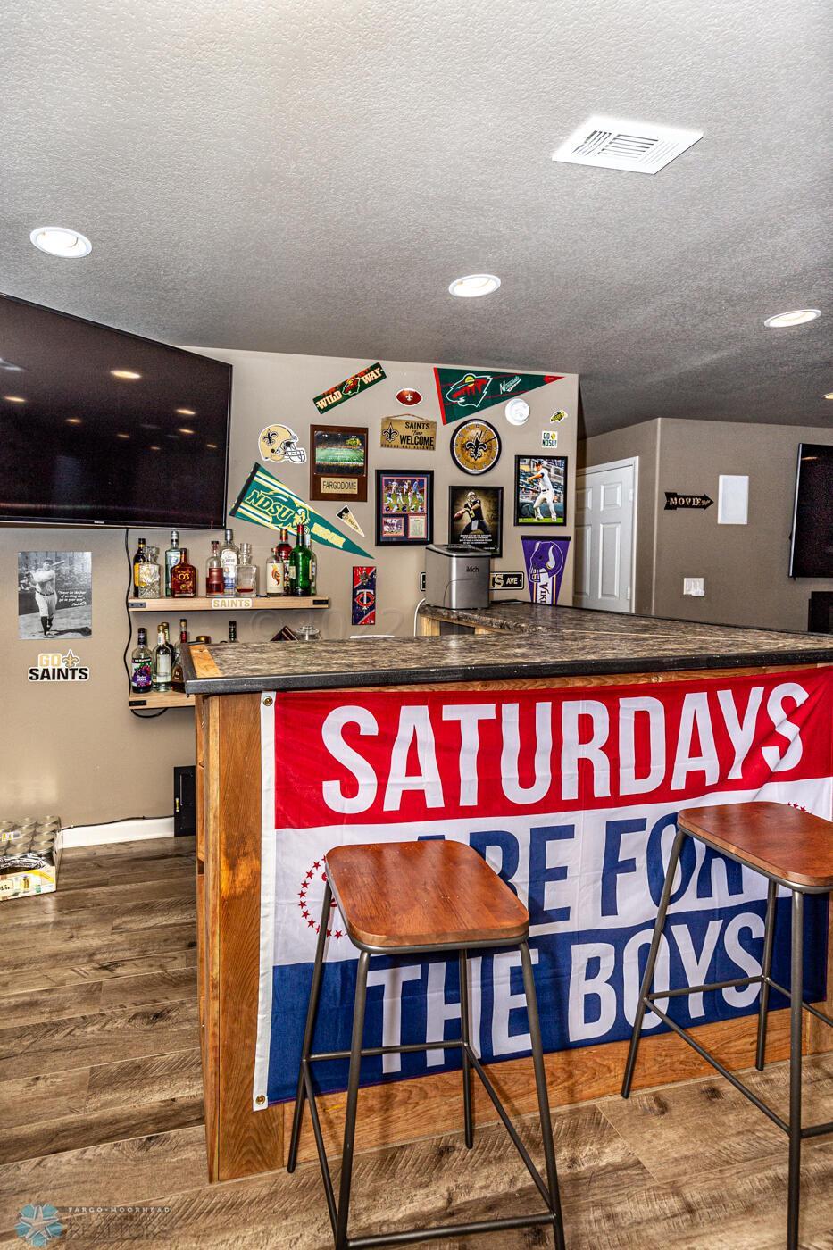 Basement Bar Area