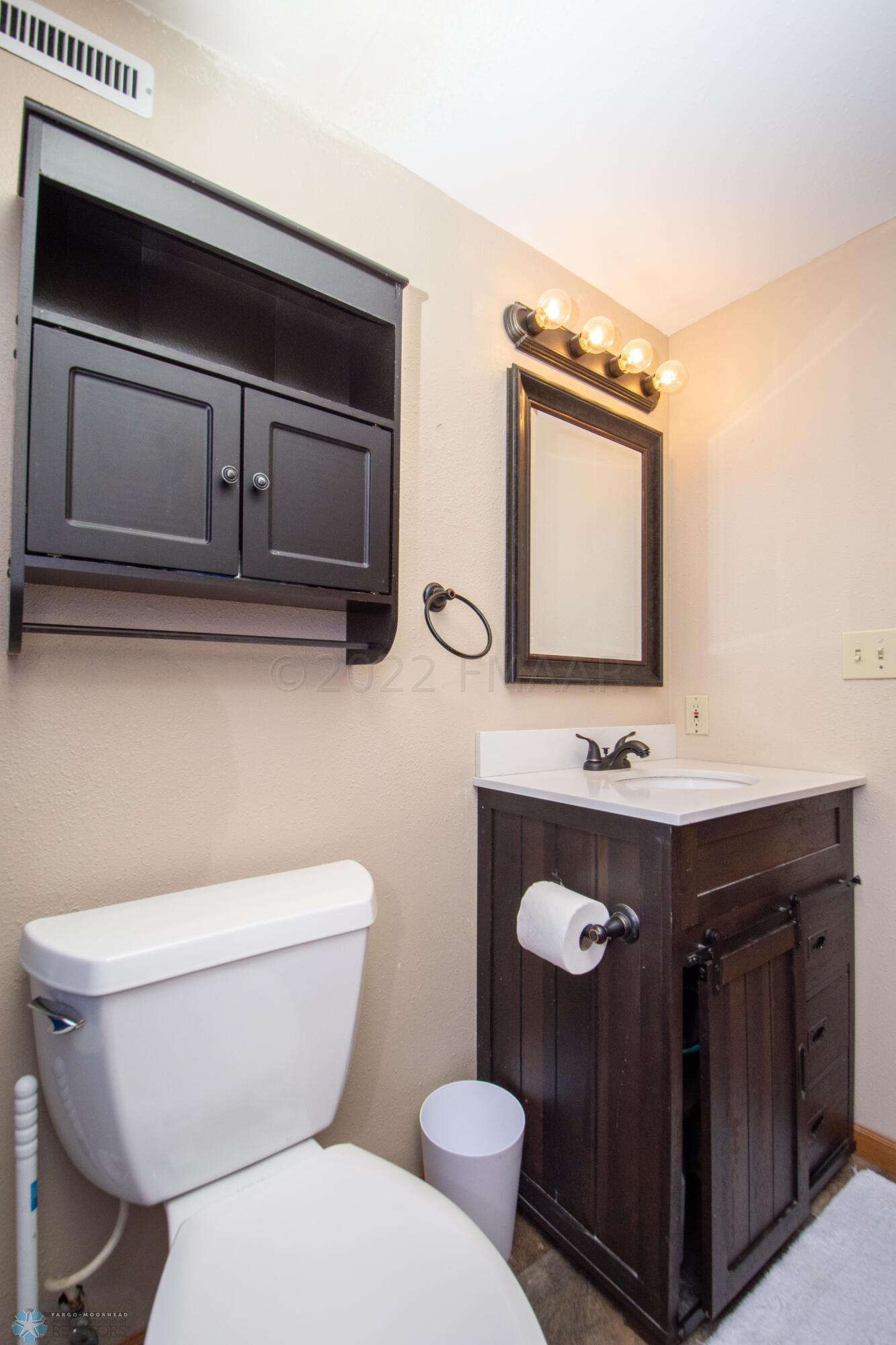 Lower level full bathroom