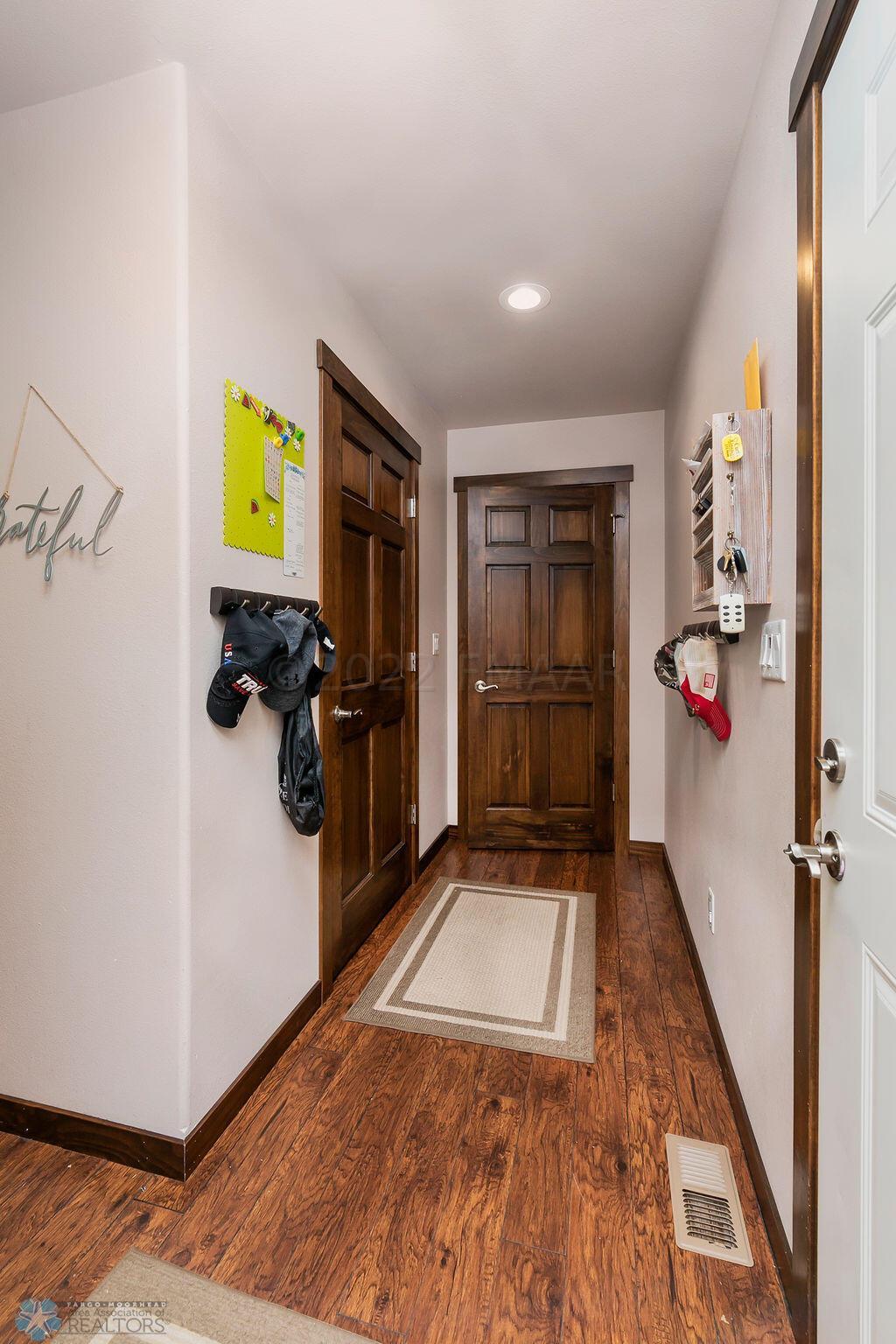 Entry off of the garage