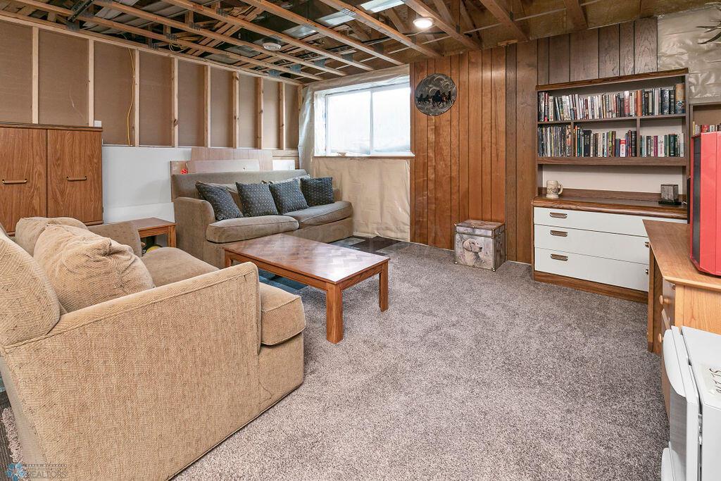 Unfinished basement