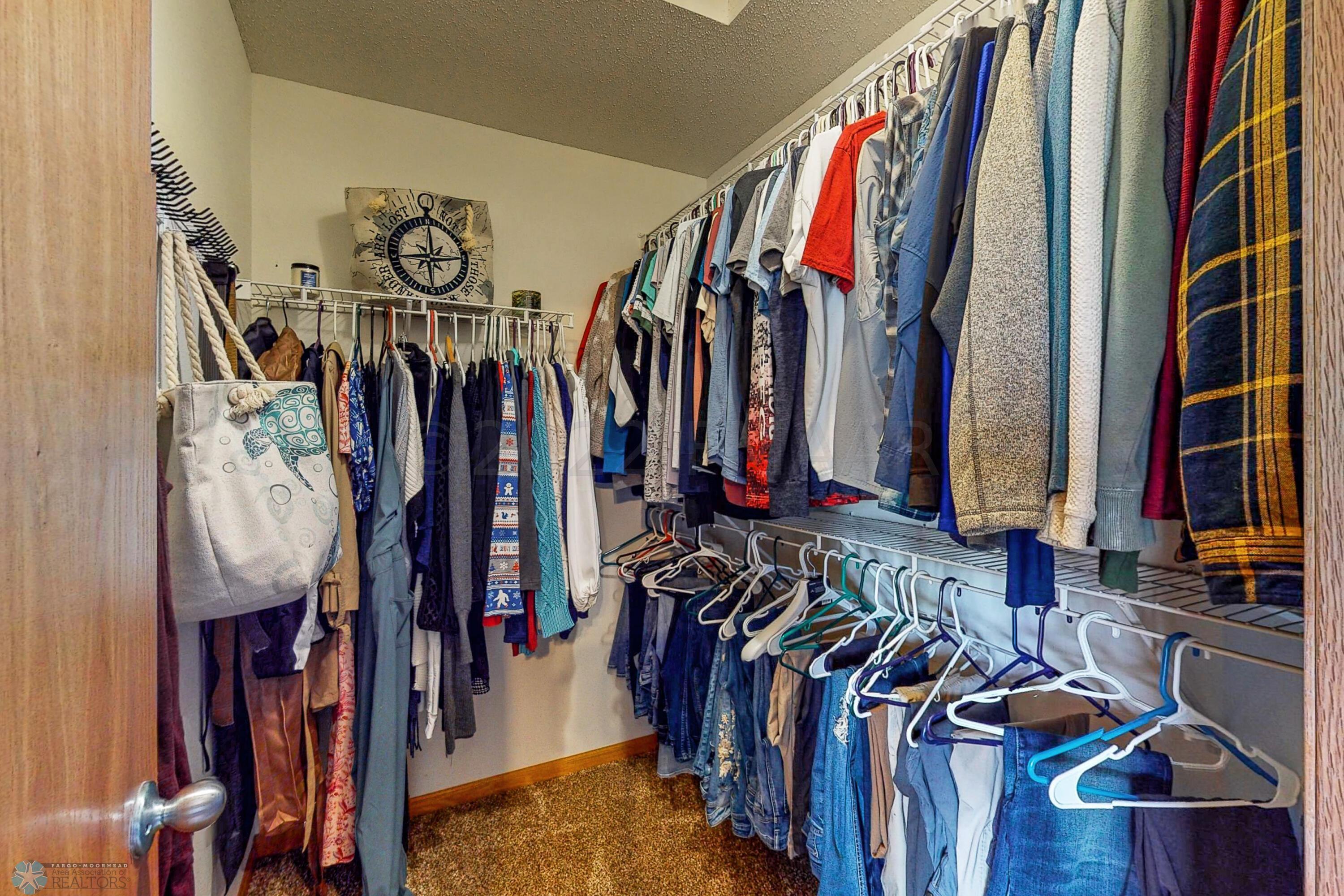 Walk-In Closet in the Master