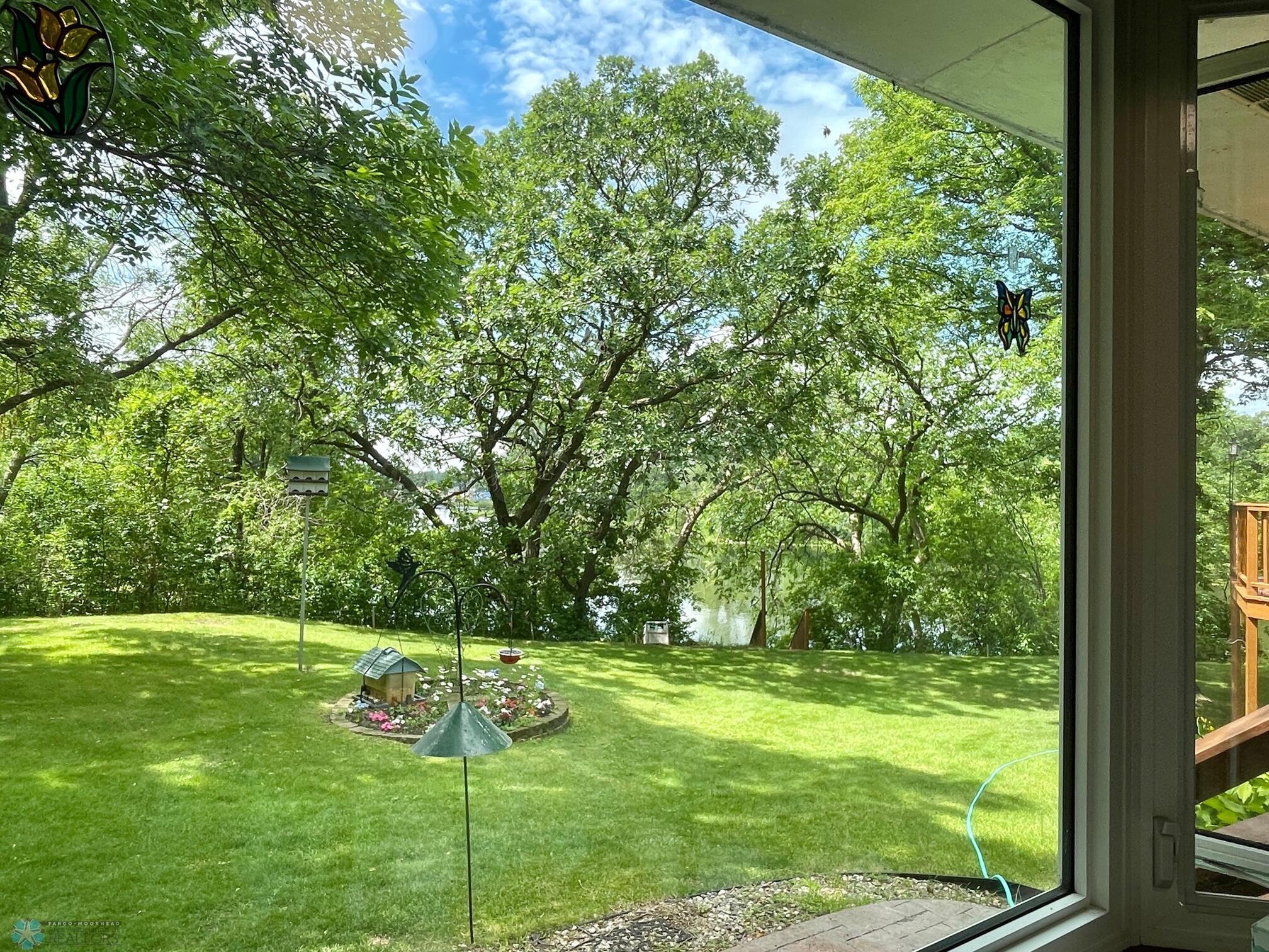 5-View from dining room bay window