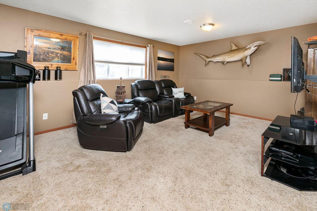 Lower level family room