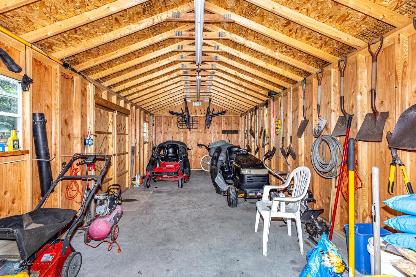 Shed Interior