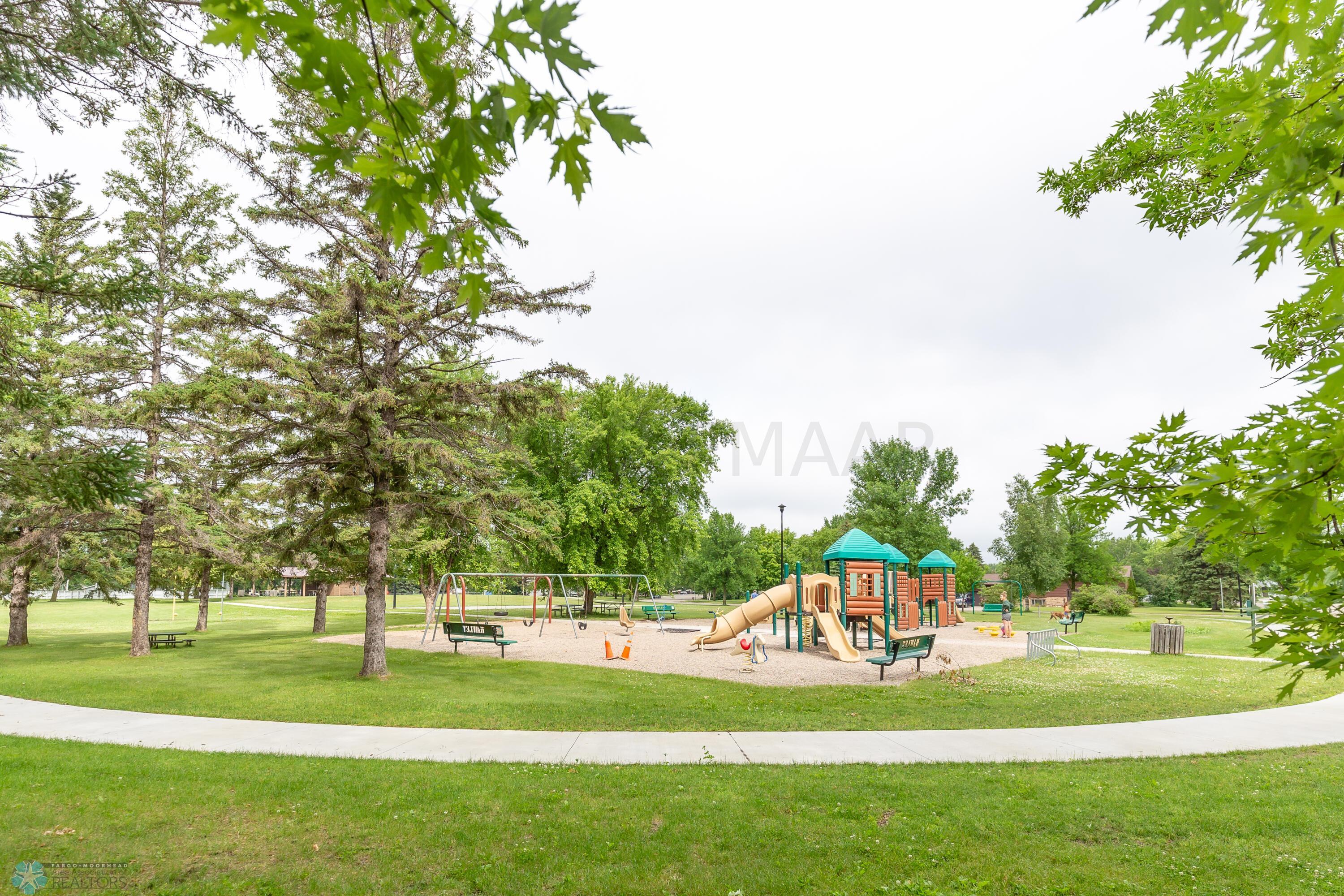 City Park Behind Home