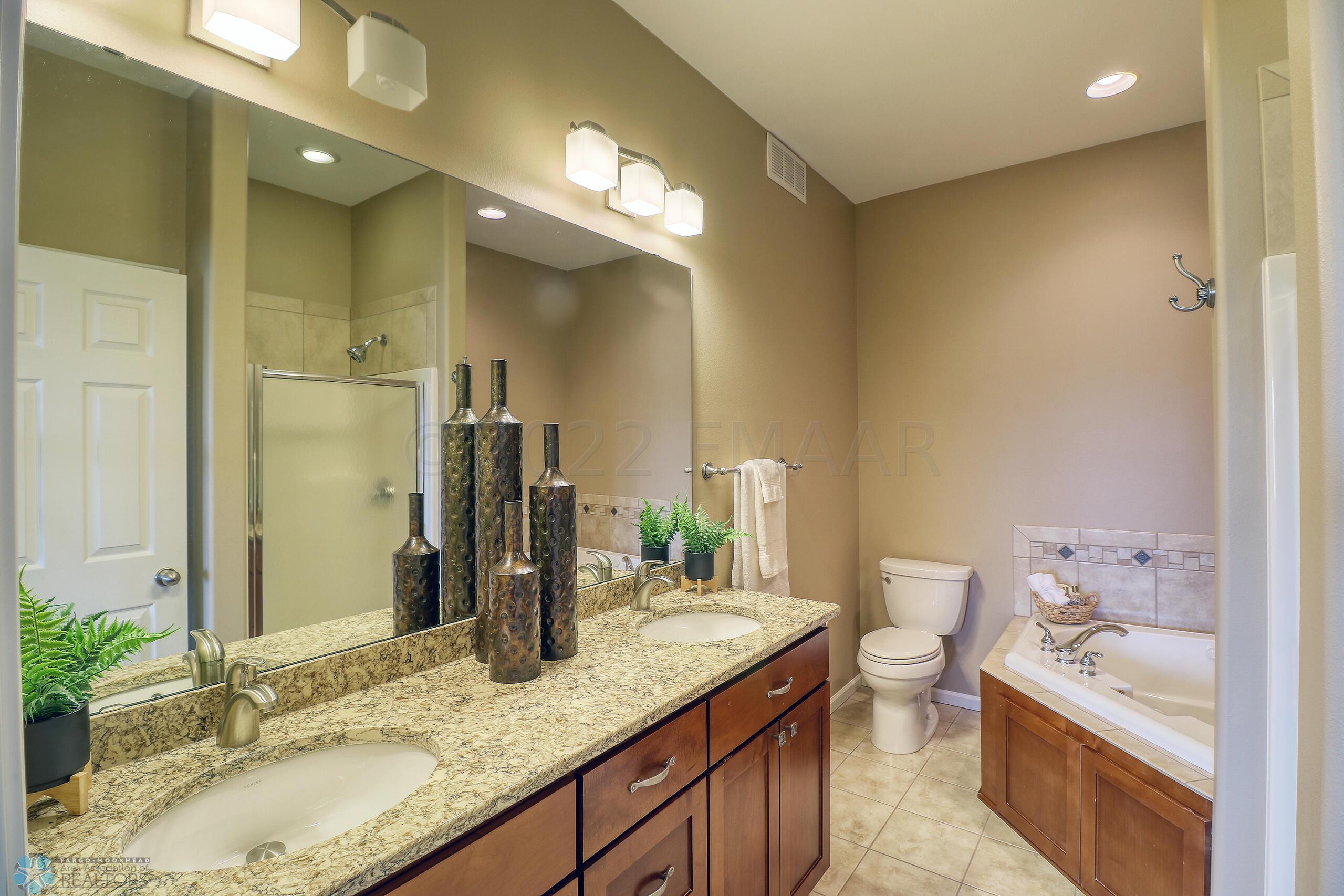 Master Bath with Jacuzzi Tub