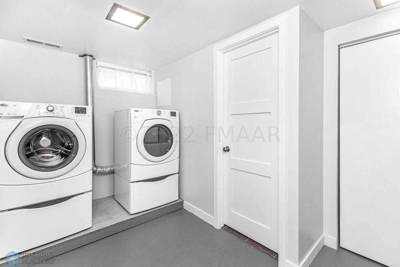 Laundry area